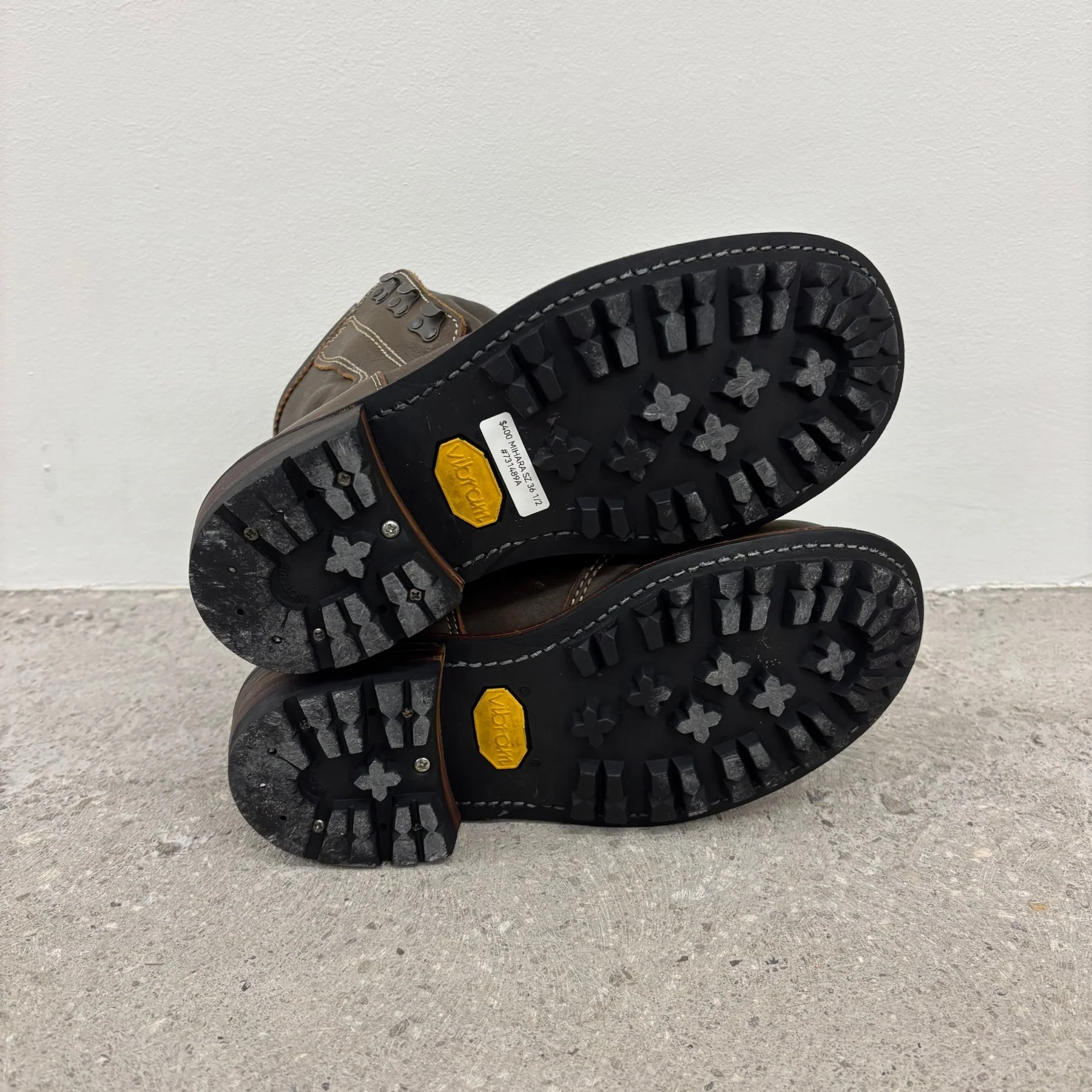 Mihara Yasuhiro Leather Engineer Boots - Image 8