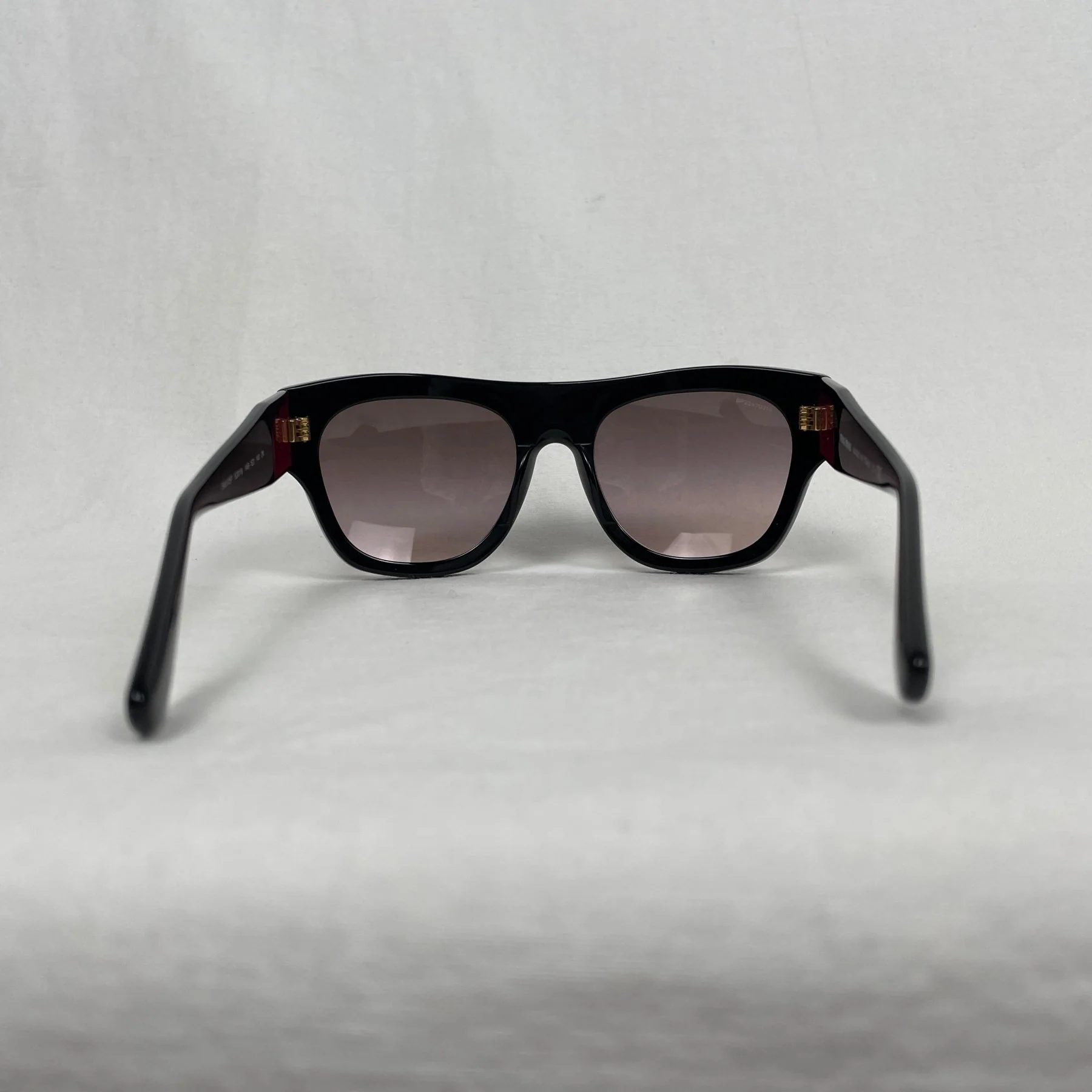 Miu Miu Black & Burgundy Tint Sunglasses - Image 6