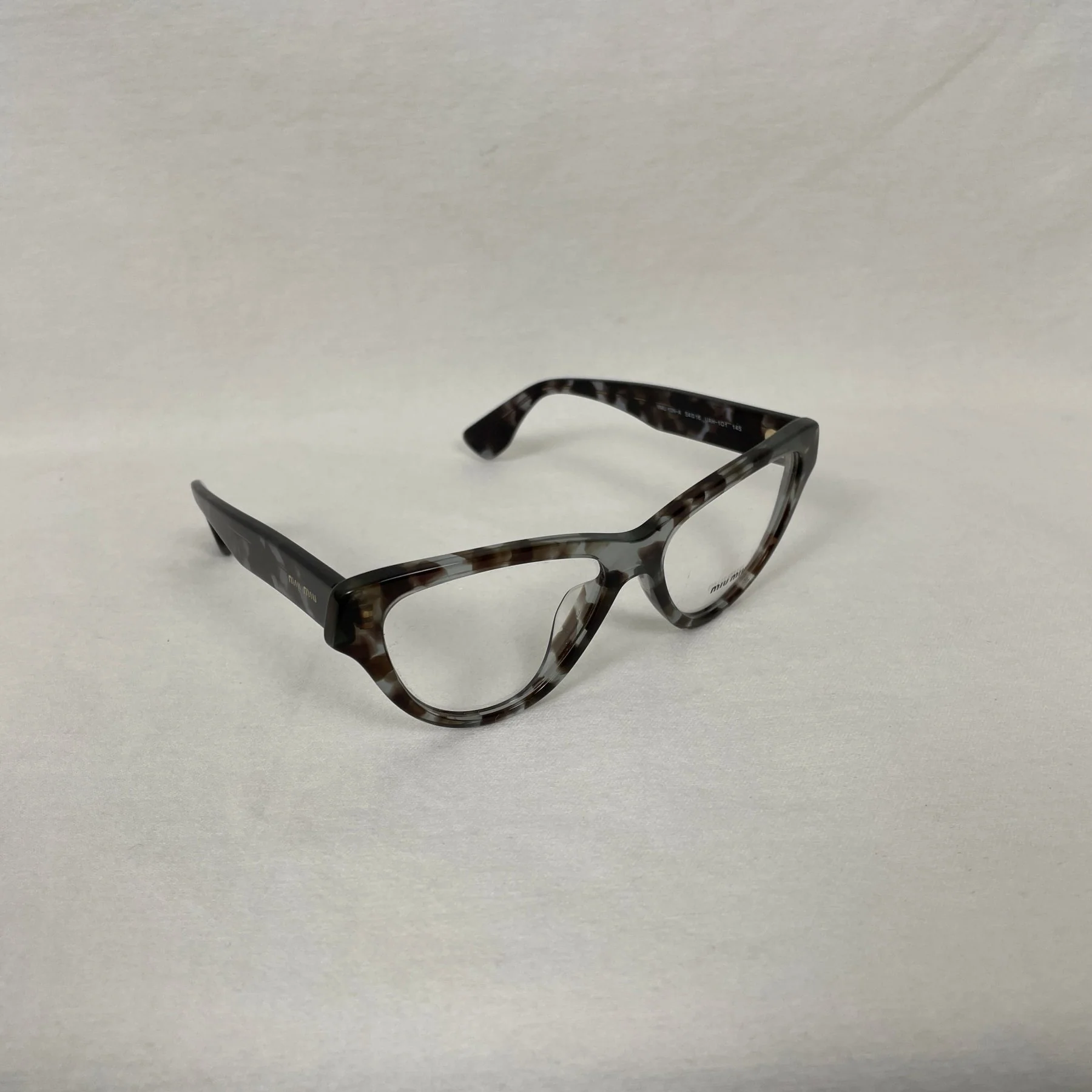 Miu Miu Blue & Black Tortoise Glasses - Image 2