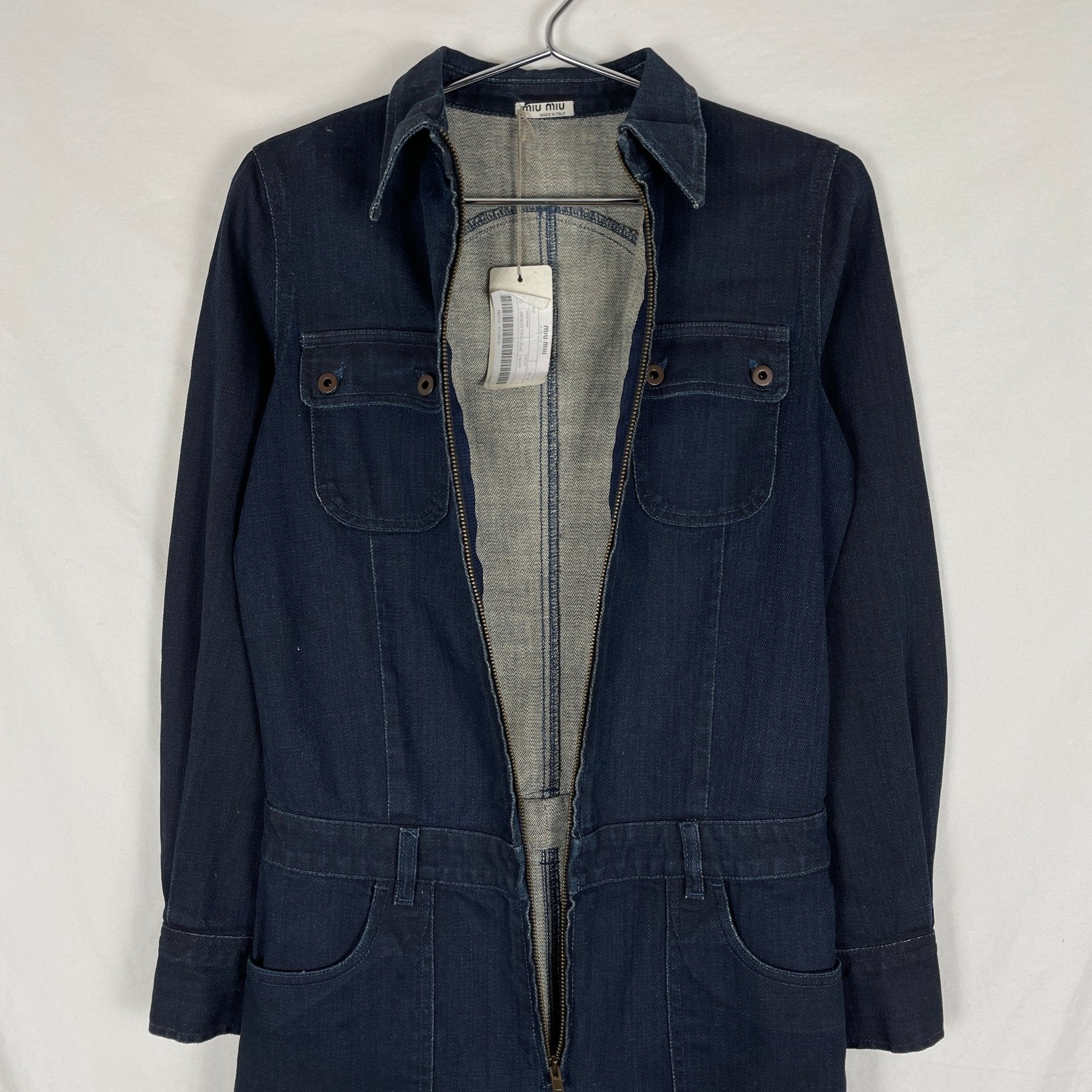 Miu Miu Denim Boiler Suit - Image 13