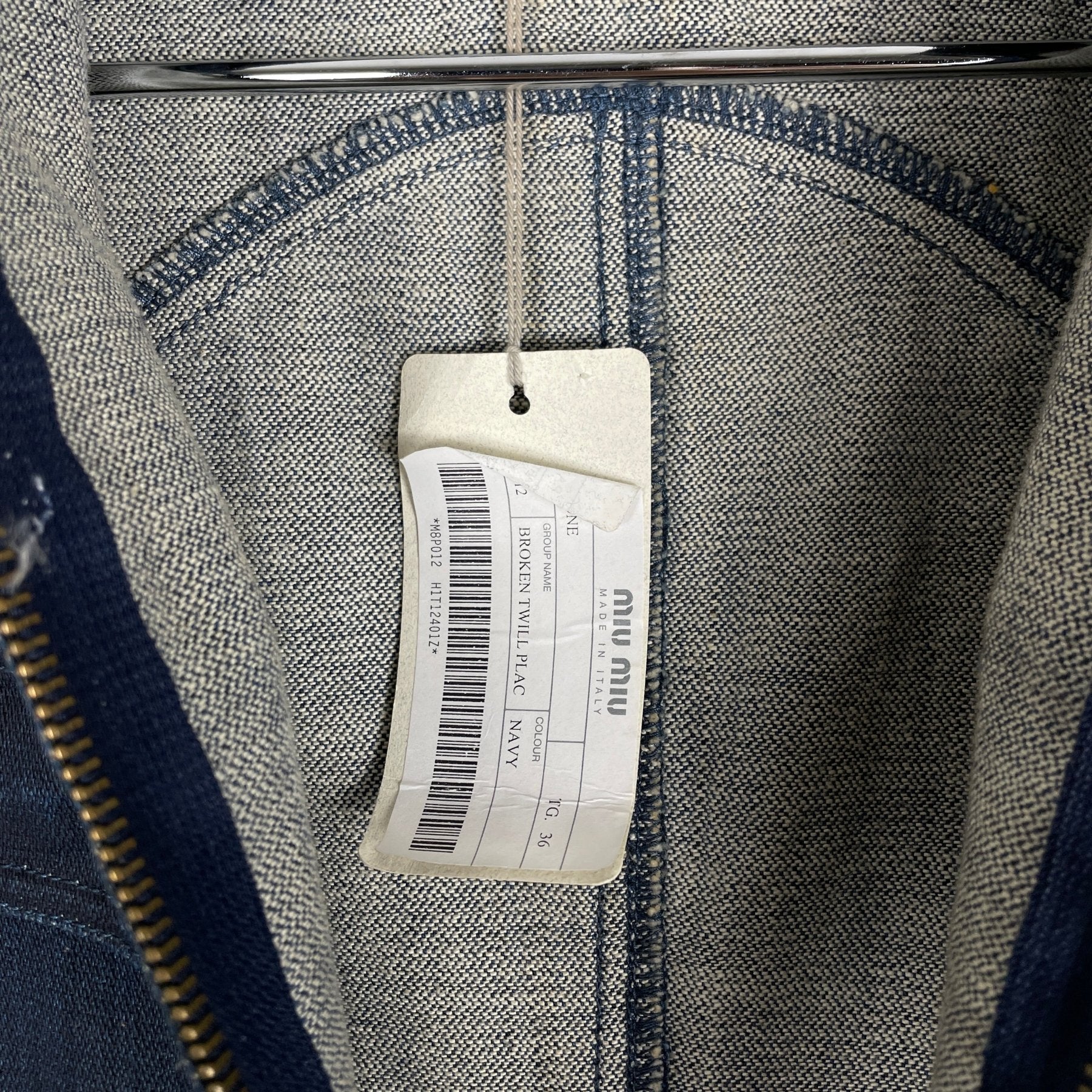Miu Miu Denim Boiler Suit - Image 15