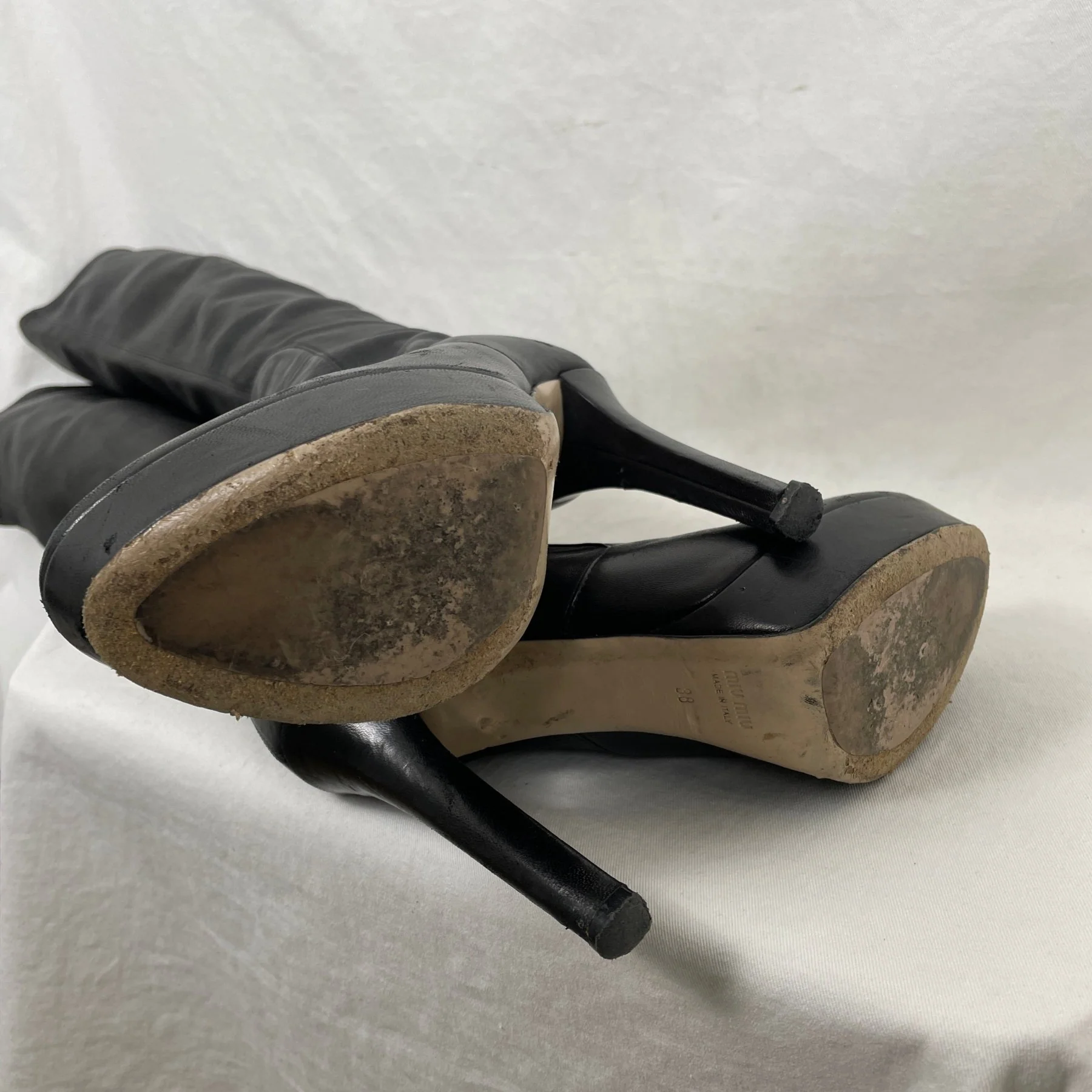 Miu Miu High Heel Boot - Image 8