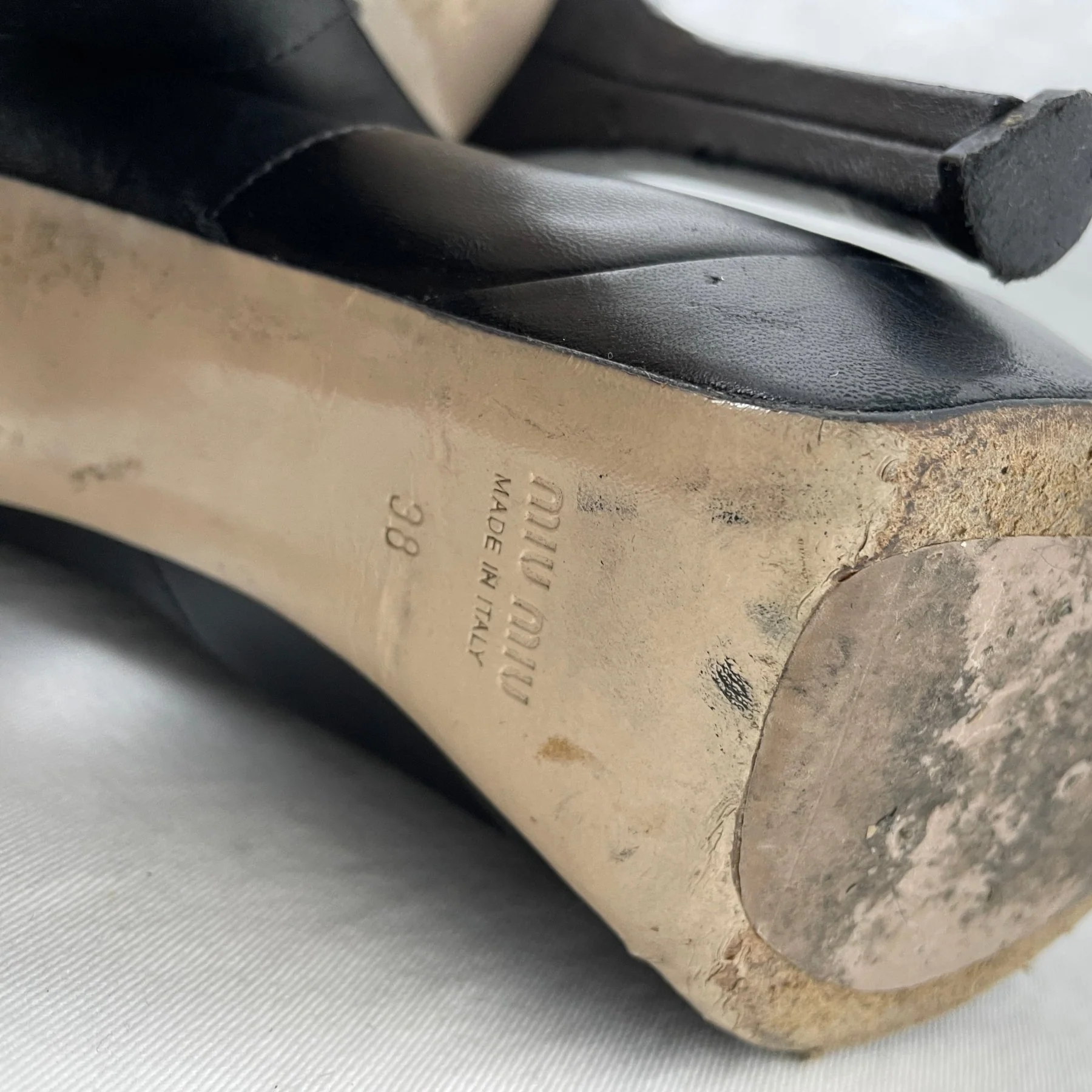 Miu Miu High Heel Boot - Image 9