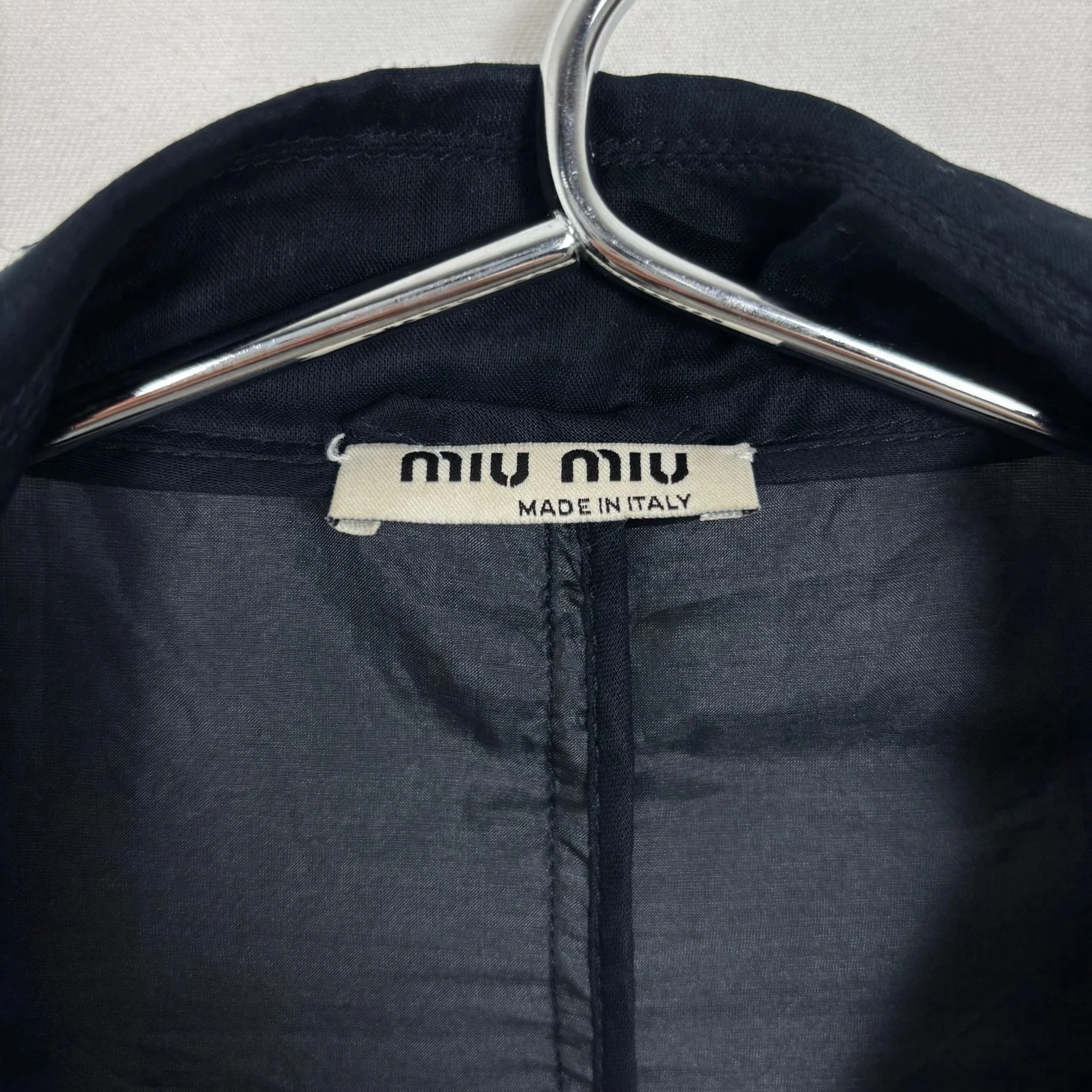 Miu Miu Pedal Ruffle Blouse - Image 7
