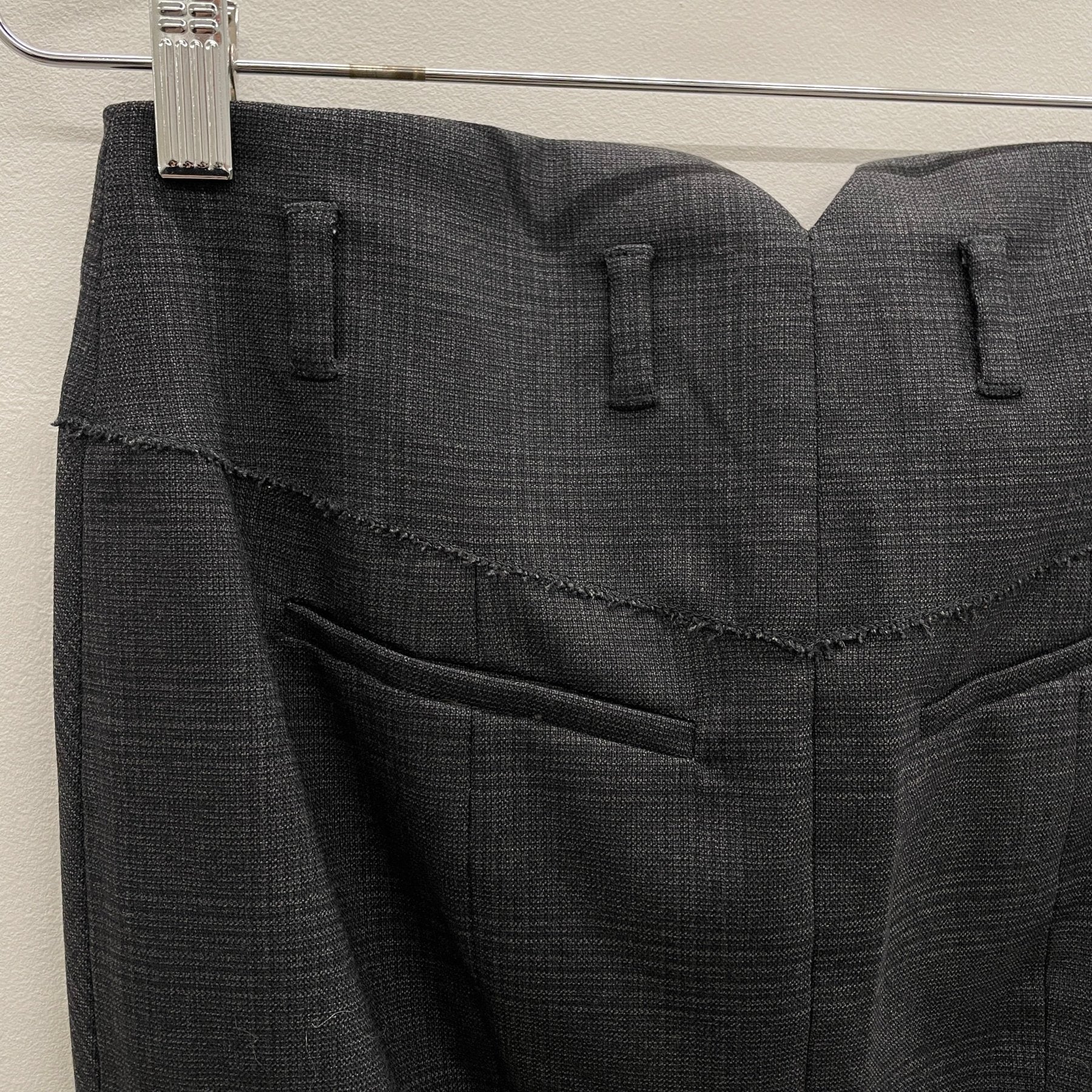 Miu Miu Plaid Mini Pencil Skirt - Image 6