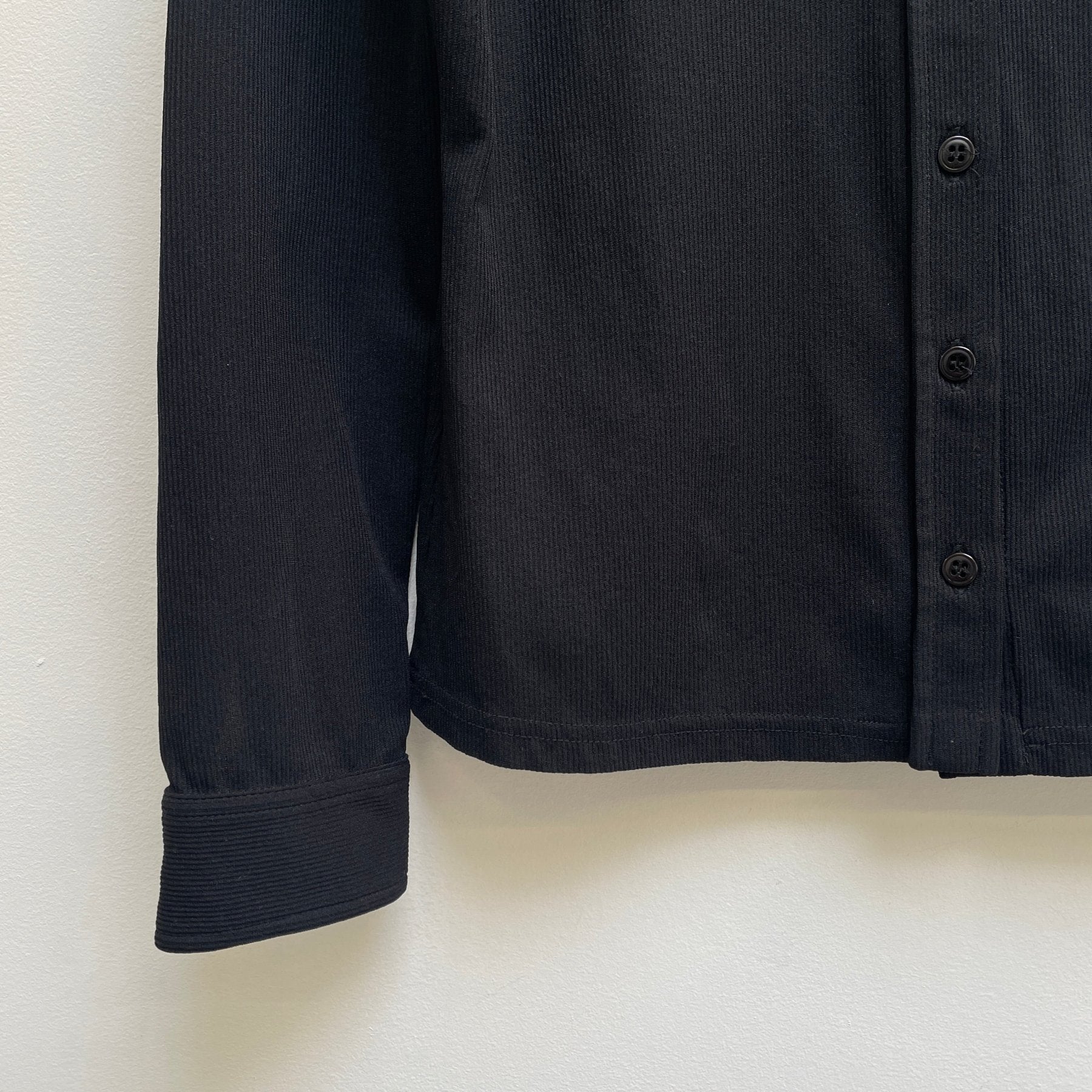 00s MIU MIU Ribbed Button Up Collared Top - Image 5