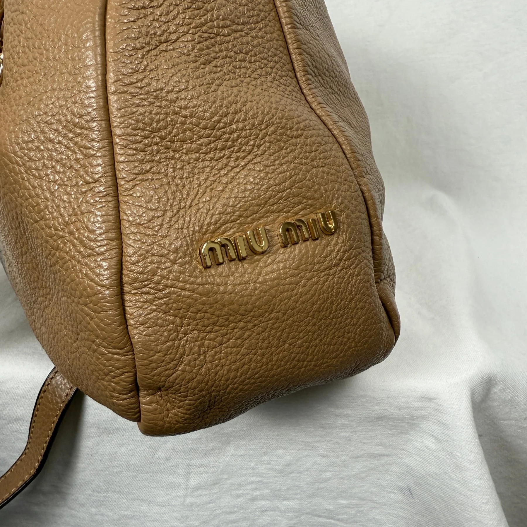 Miu Miu Studded Tassel Shoulder Bag - Image 4