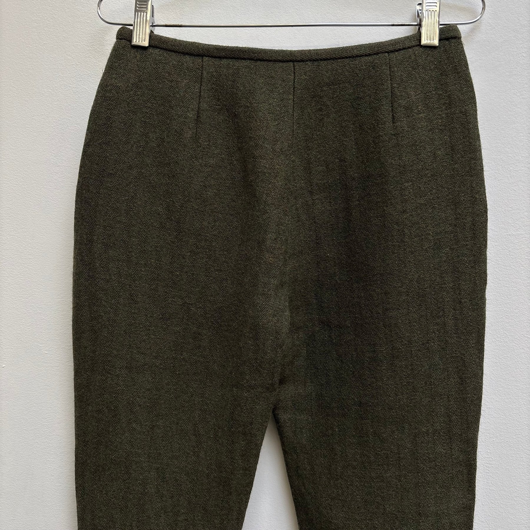 Miu Miu Wool Flare Trousers - Image 8