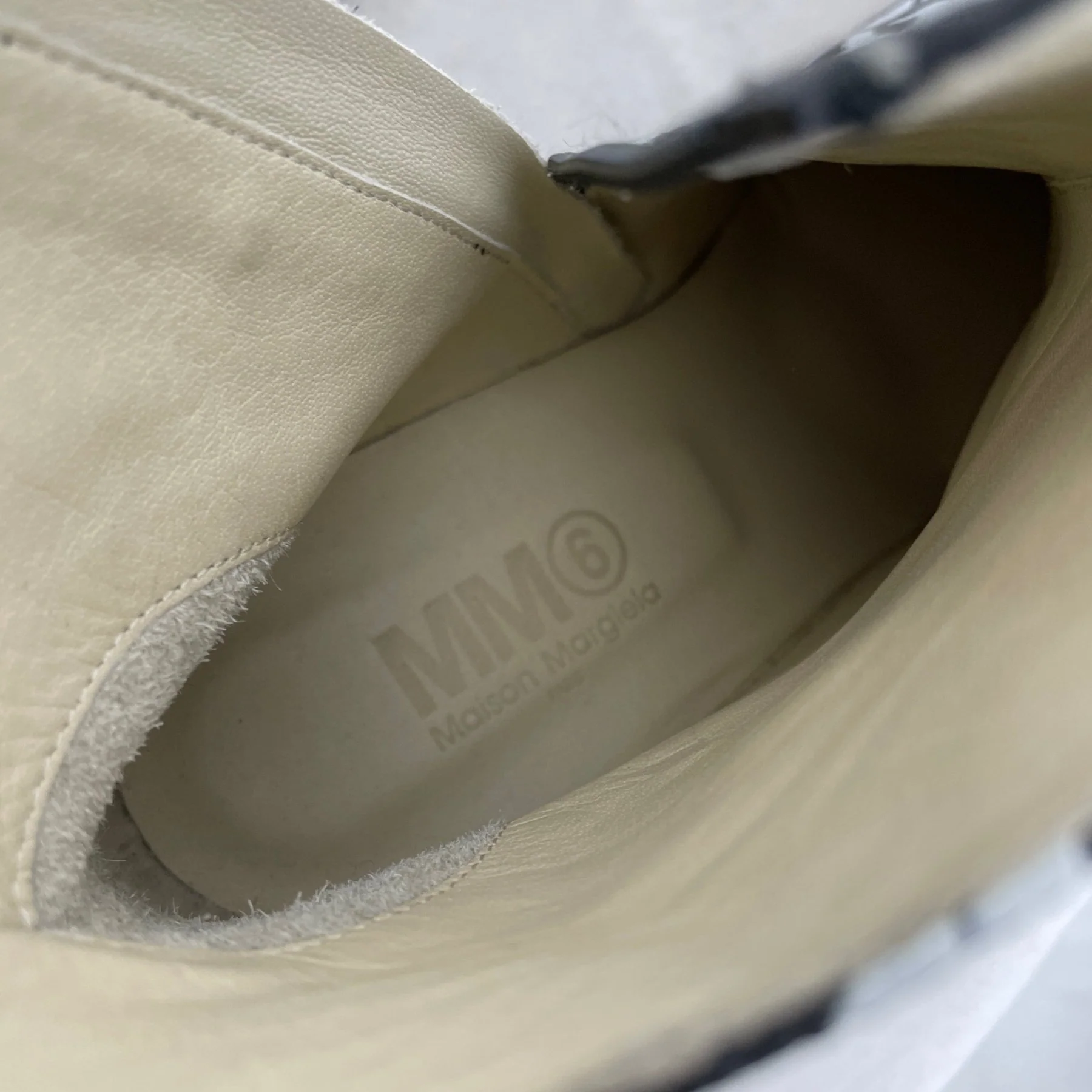 MM6 Graffiti Ankle Boot - Image 10
