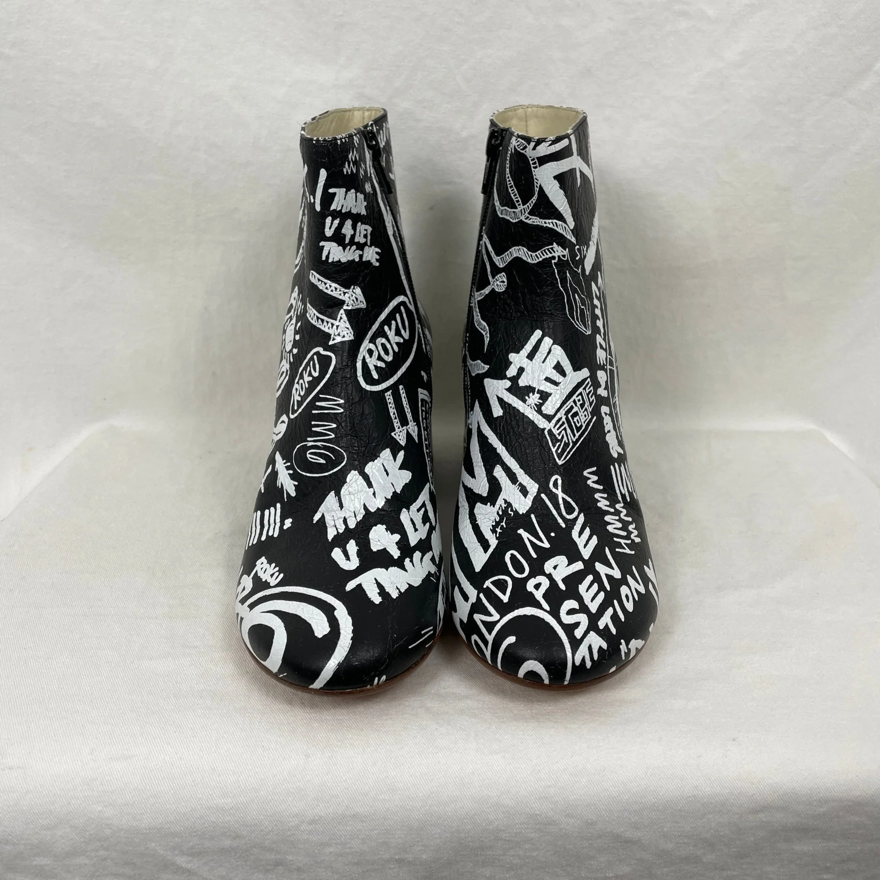 MM6 Graffiti Ankle Boot - Image 2