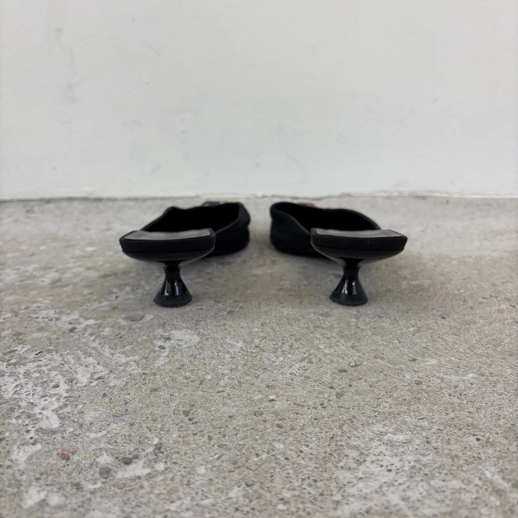 Moschino Button Embellished Mules - Image 4