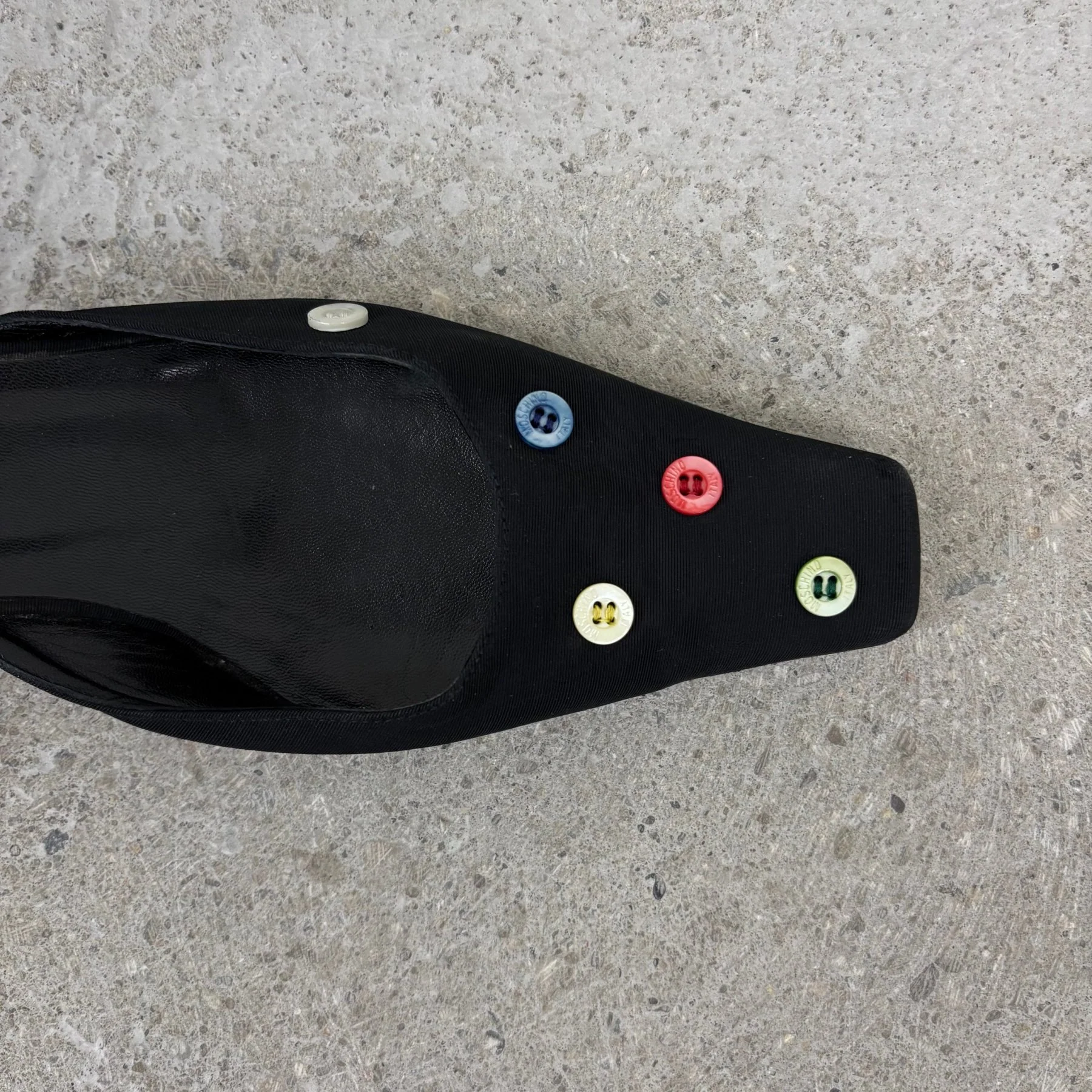 Moschino Button Embellished Mules - Image 5