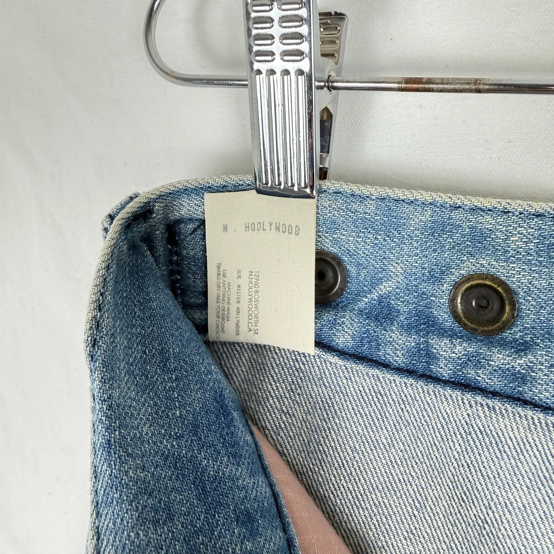 N.Hollywood Grommet Denim - Image 8