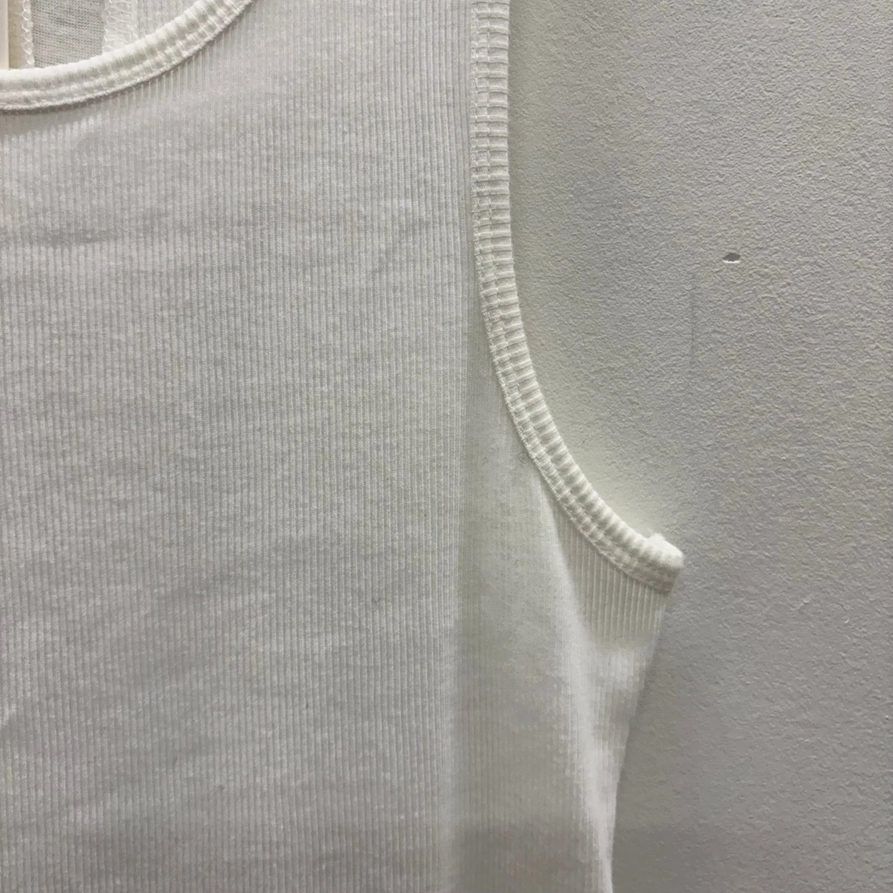 No ID. Back Cross Ribbed Tank Top - Image 5