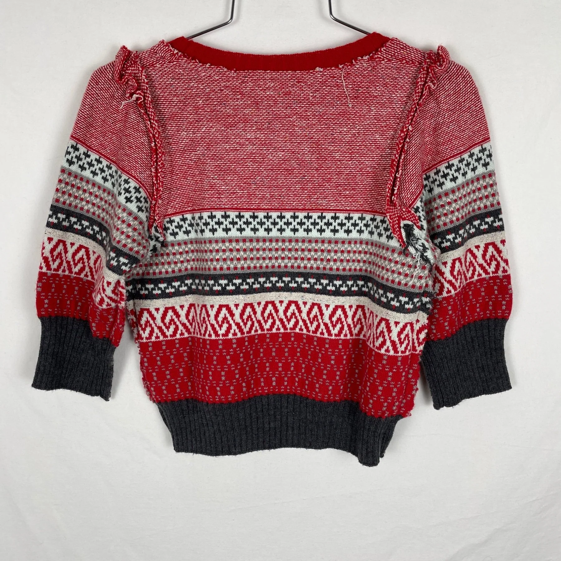 Nozomi Ishiguro Cropped Sweater - Image 3