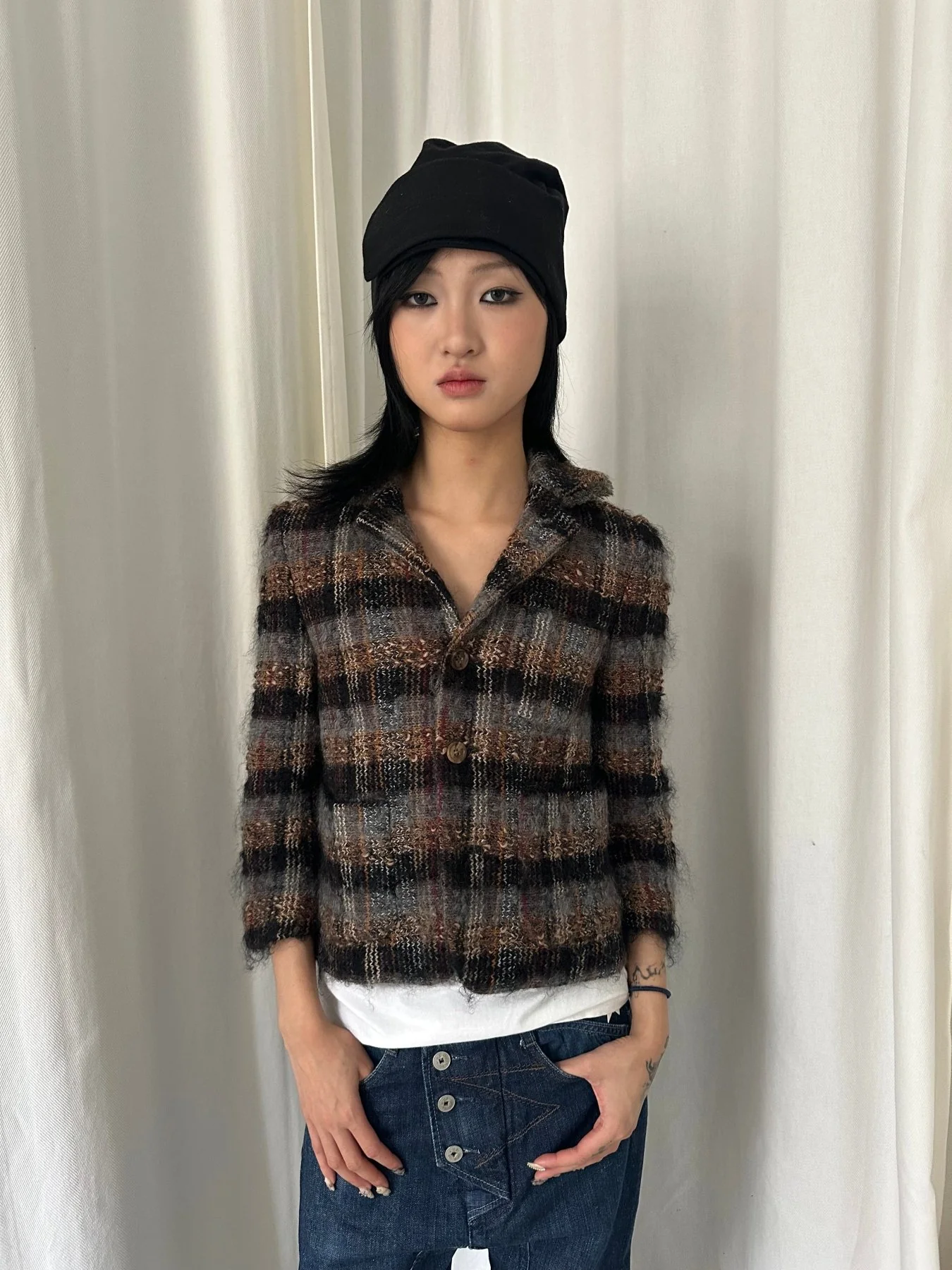 Nozomi Ishiguro Morhair Jacket - Image 2