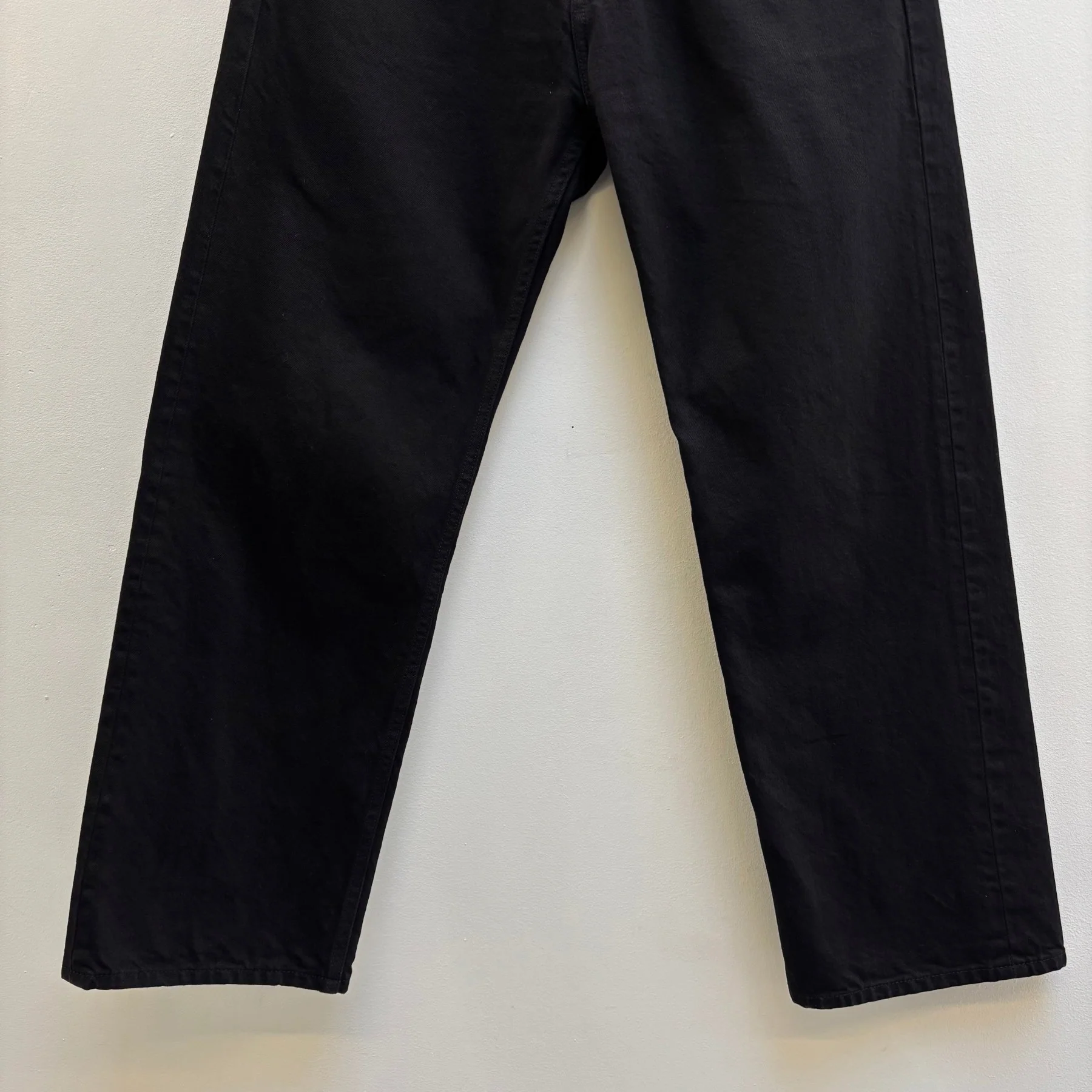 Our Legacy Third Cut Black Selvedge Denim Jeans - Image 4