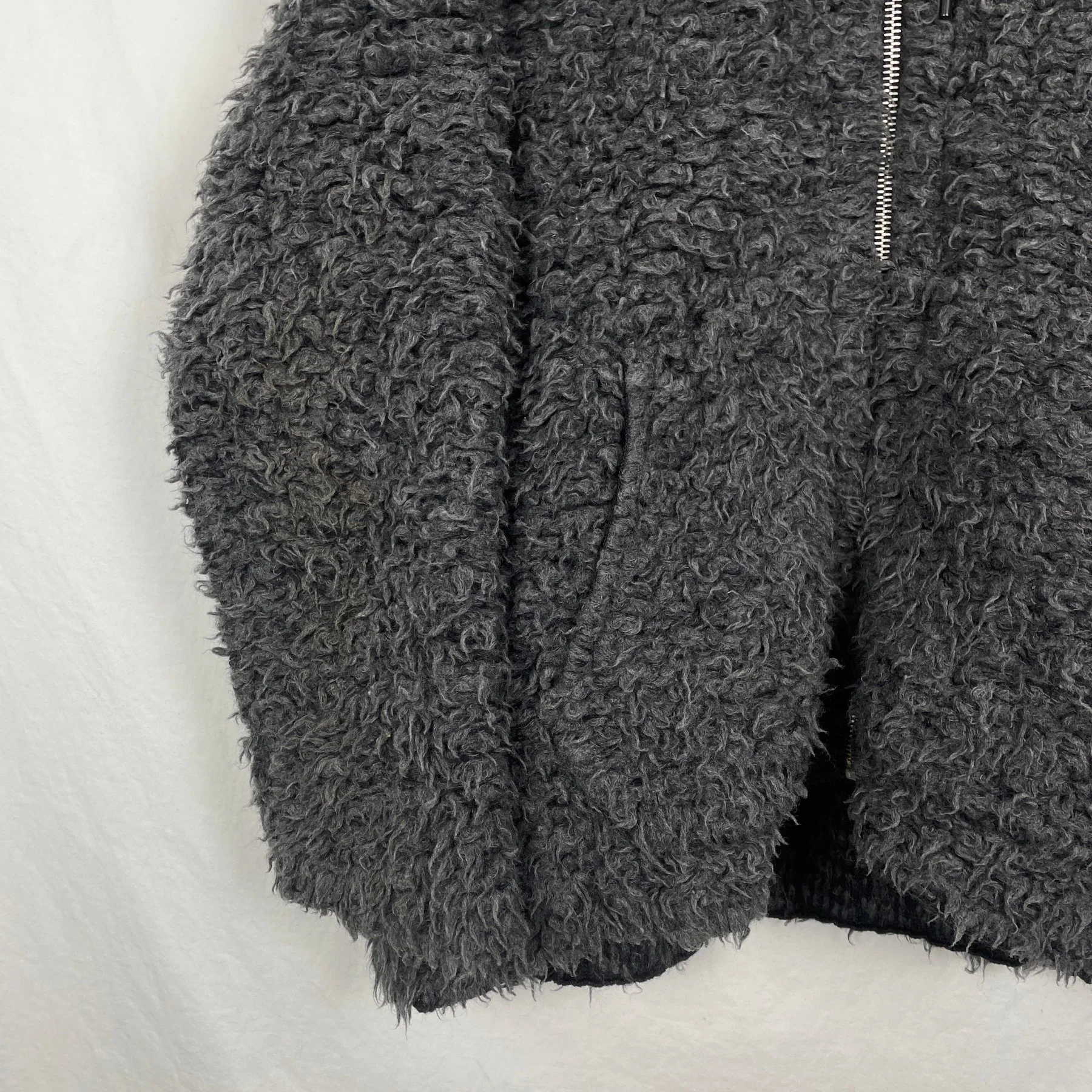 Fall/16 Balenciaga Oversized Faux Fur Hoodie - Image 4