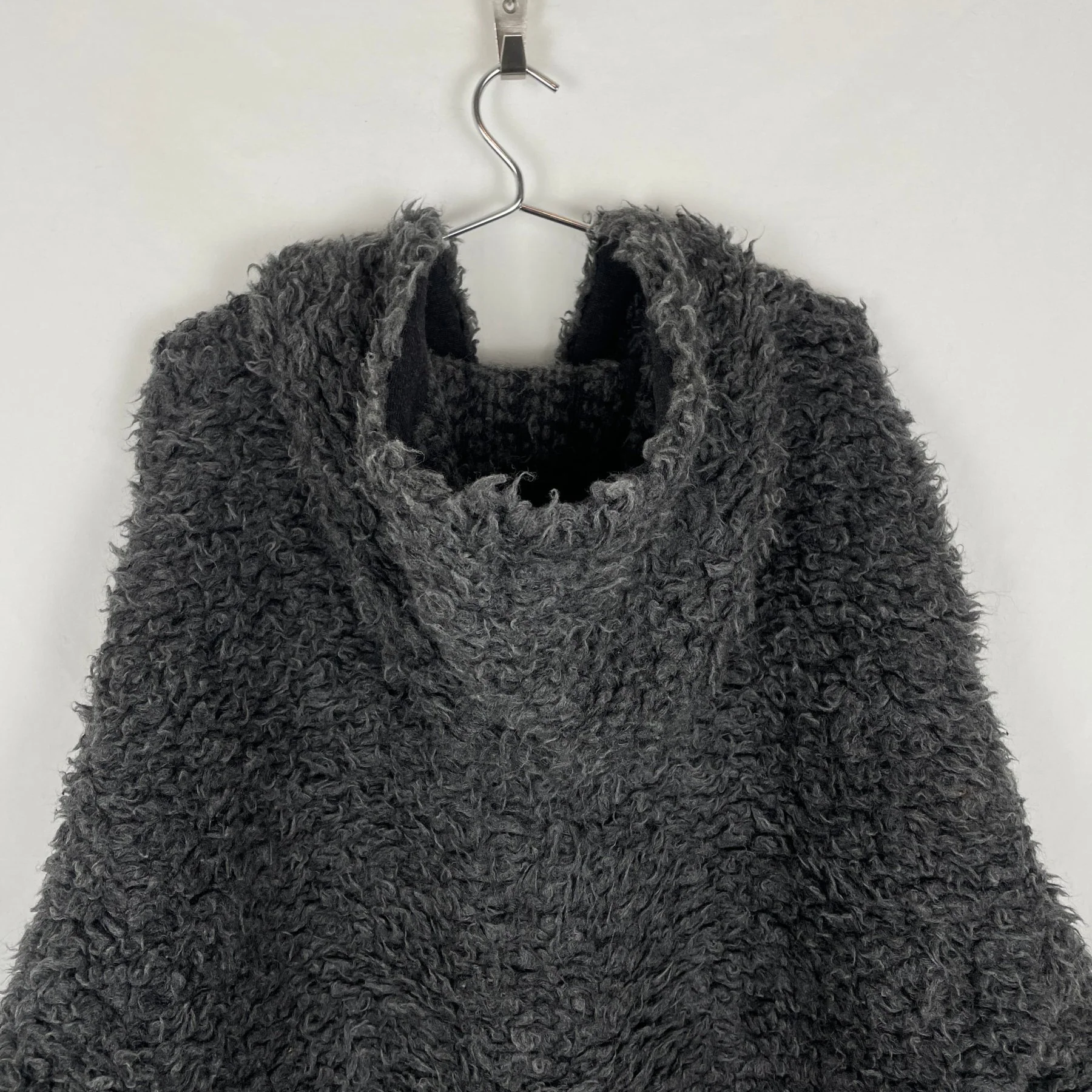Fall/16 Balenciaga Oversized Faux Fur Hoodie - Image 8