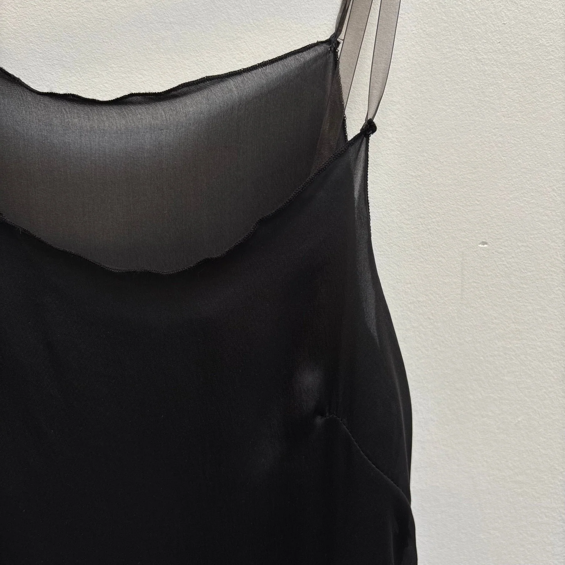 Paul Hardy Satin High Neck Slip Dress - Image 5