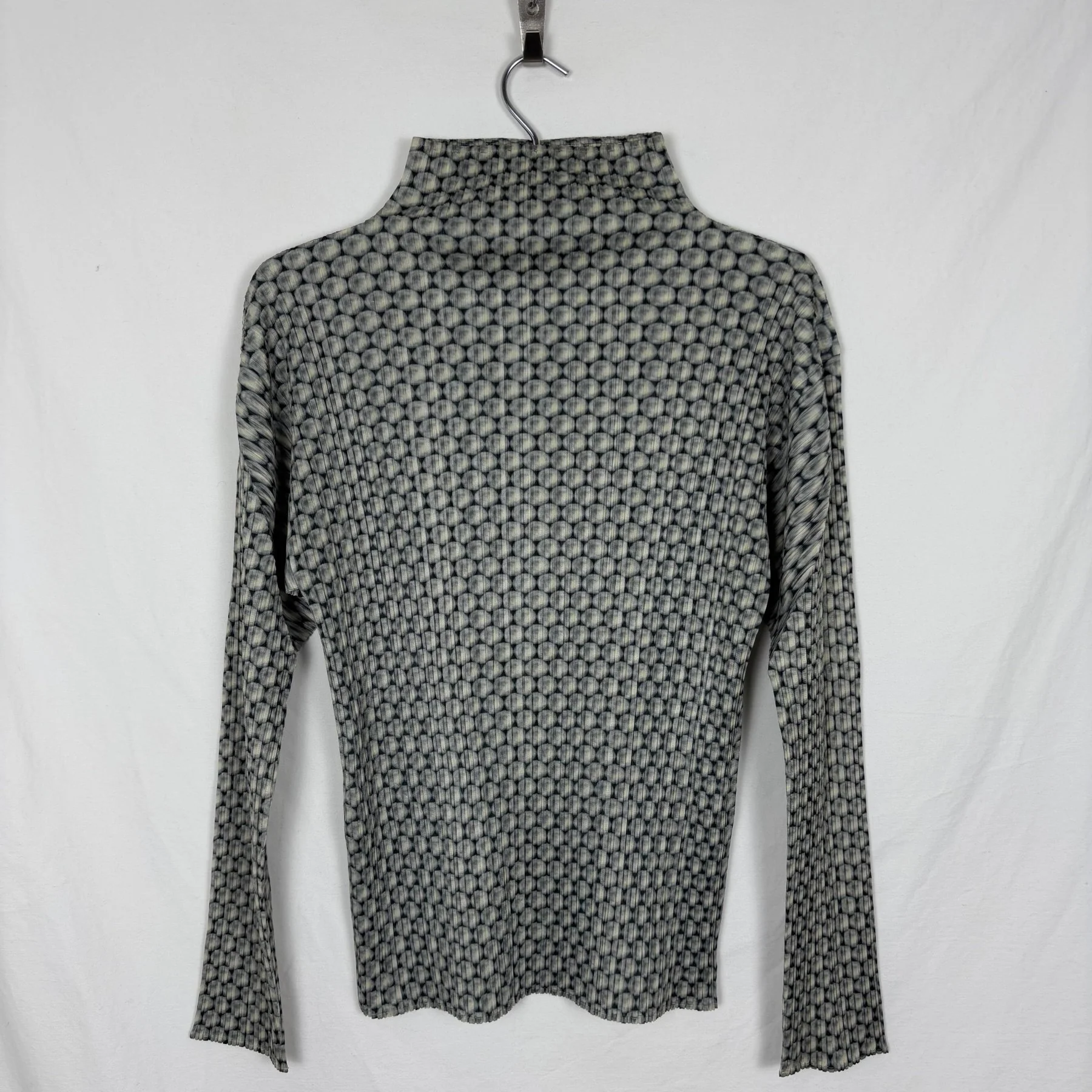 Pleats Please Moon Spotted Print Turtleneck - Image 2