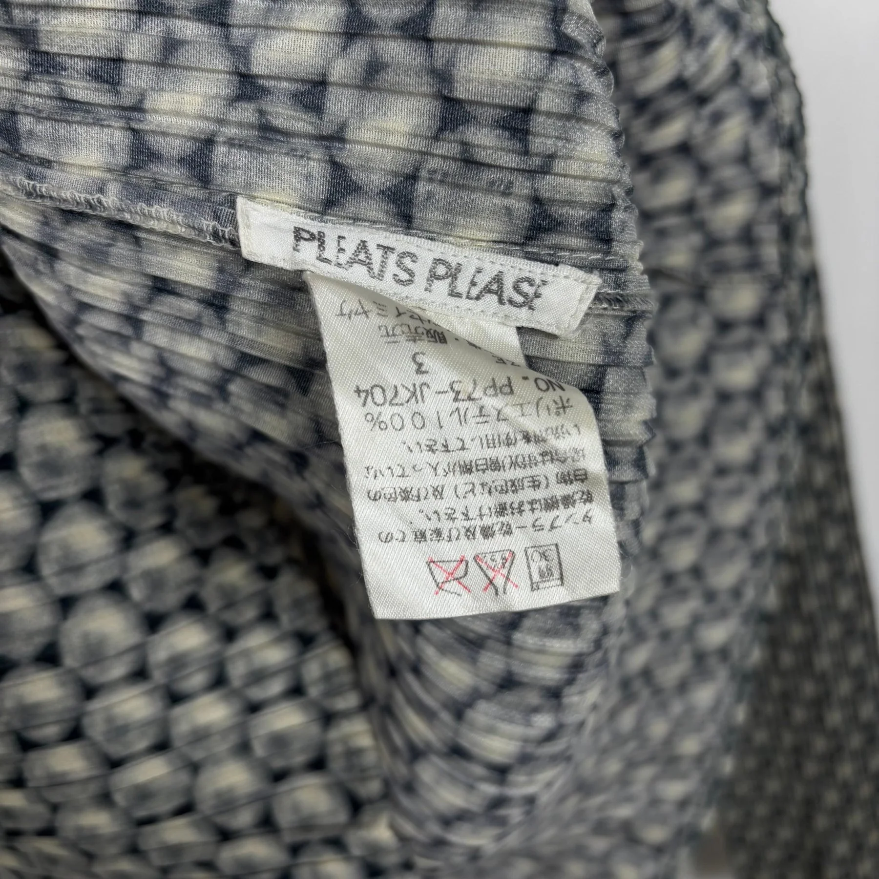 Pleats Please Moon Spotted Print Turtleneck - Image 6