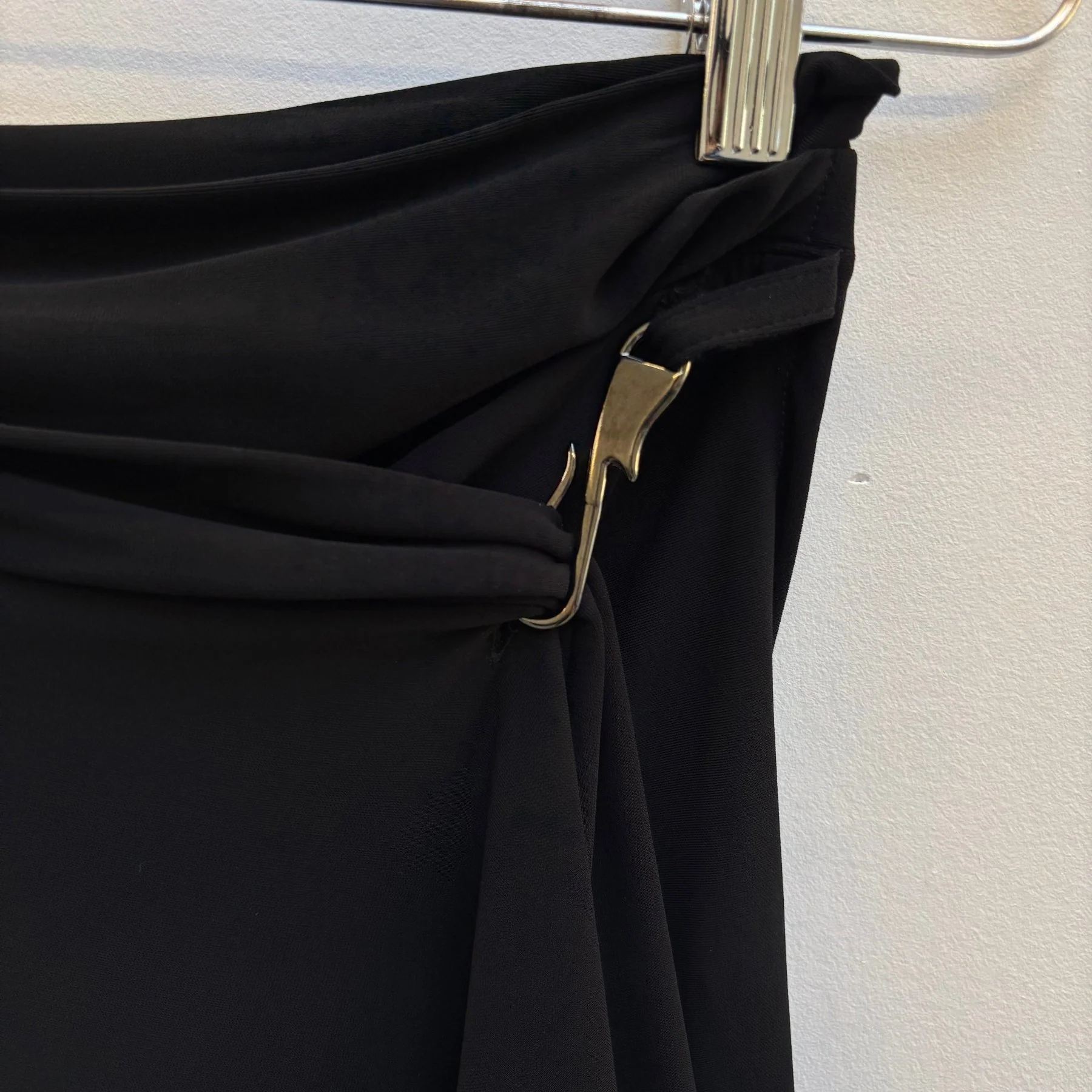 Plein Sud Mini Draped Clip Skirt - Image 3