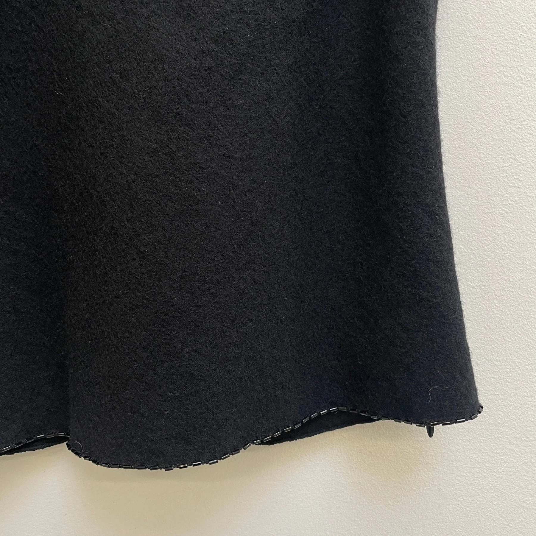 Prada Beaded Neckline Wool Camisole Top - Image 6