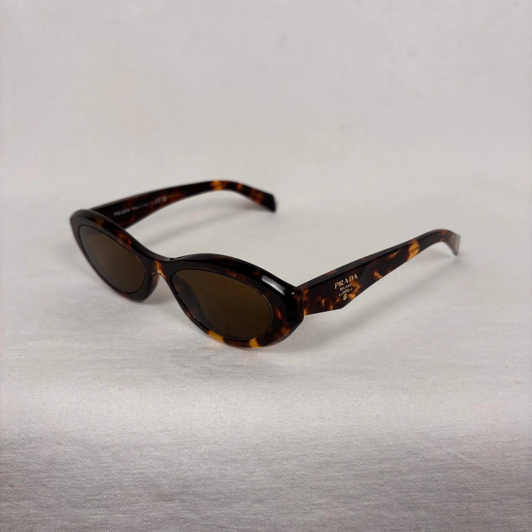Prada Cat Eye Sunglasses Tortoise Frame - Image 4