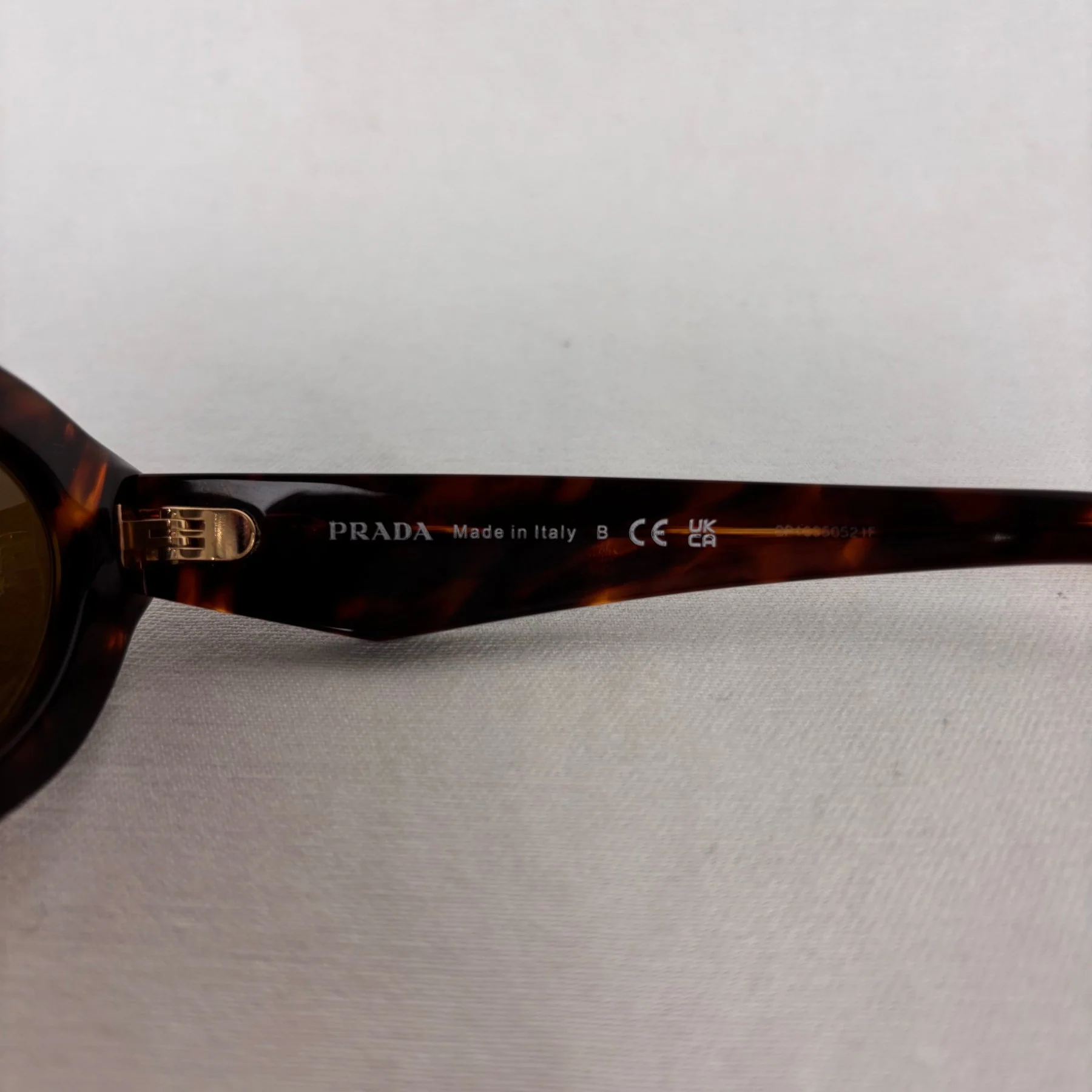 Prada Cat Eye Sunglasses Tortoise Frame - Image 6