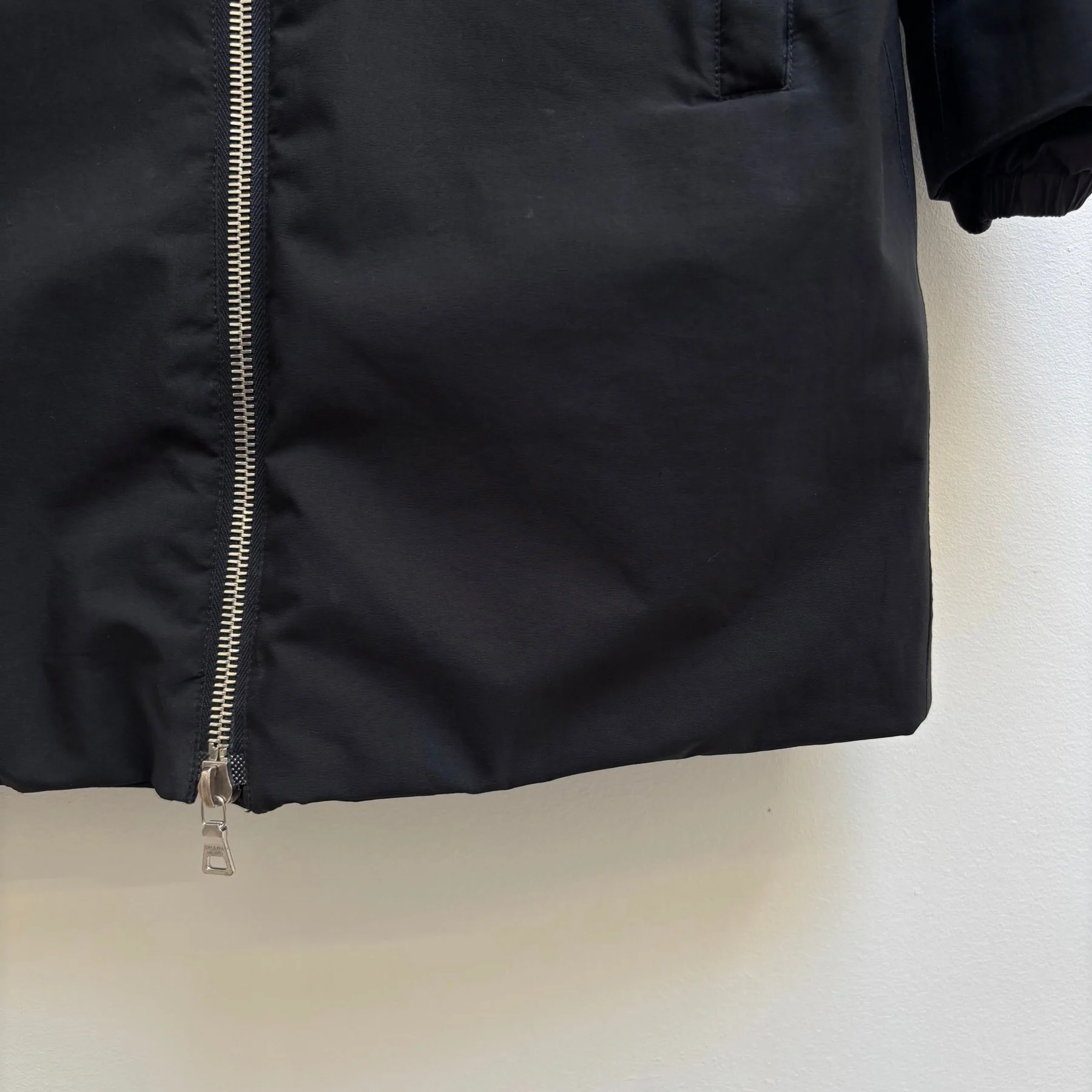 Prada Fur Trim Long Coat - Image 6