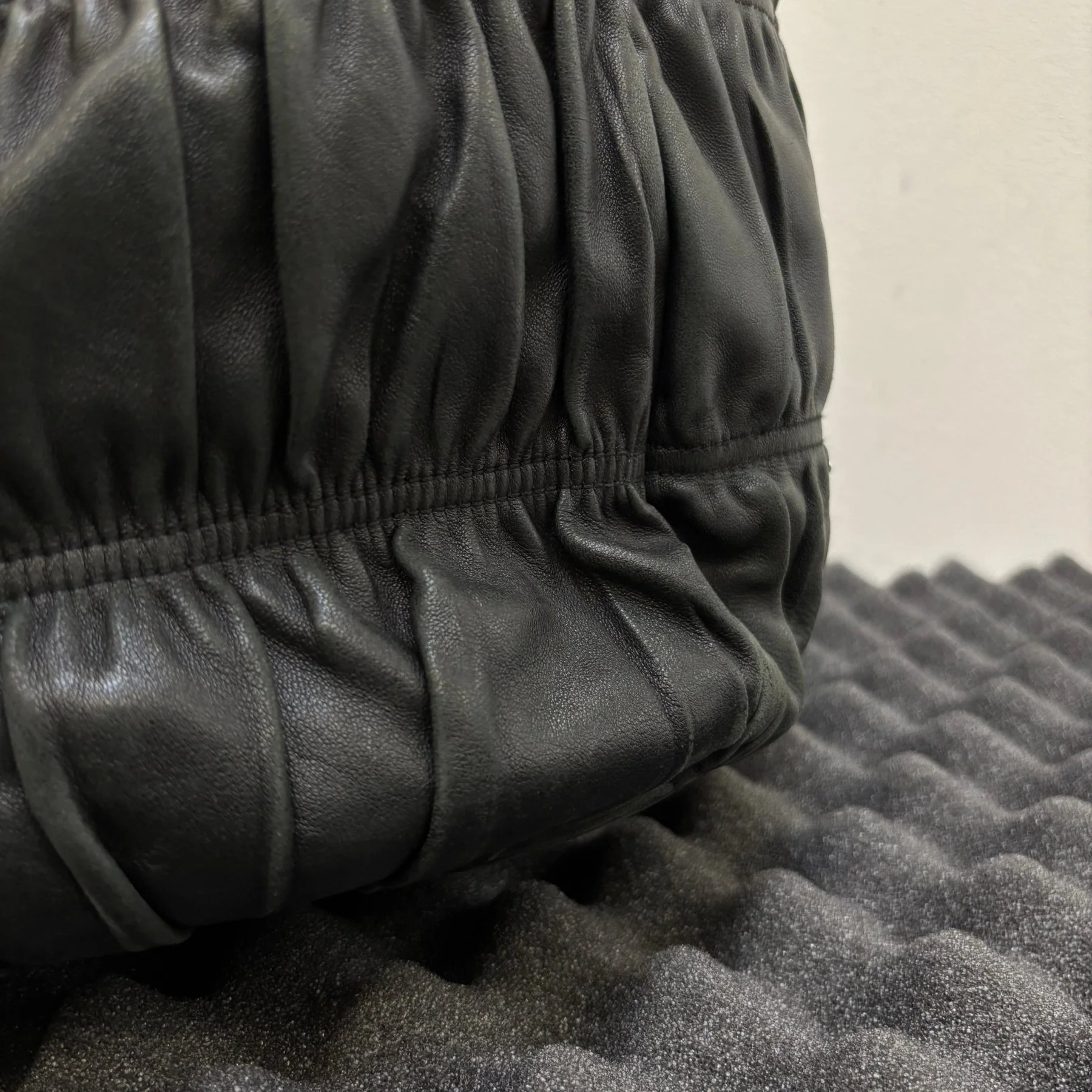 Prada Gaufre Leather Shoulder Hobo Bag - Image 6