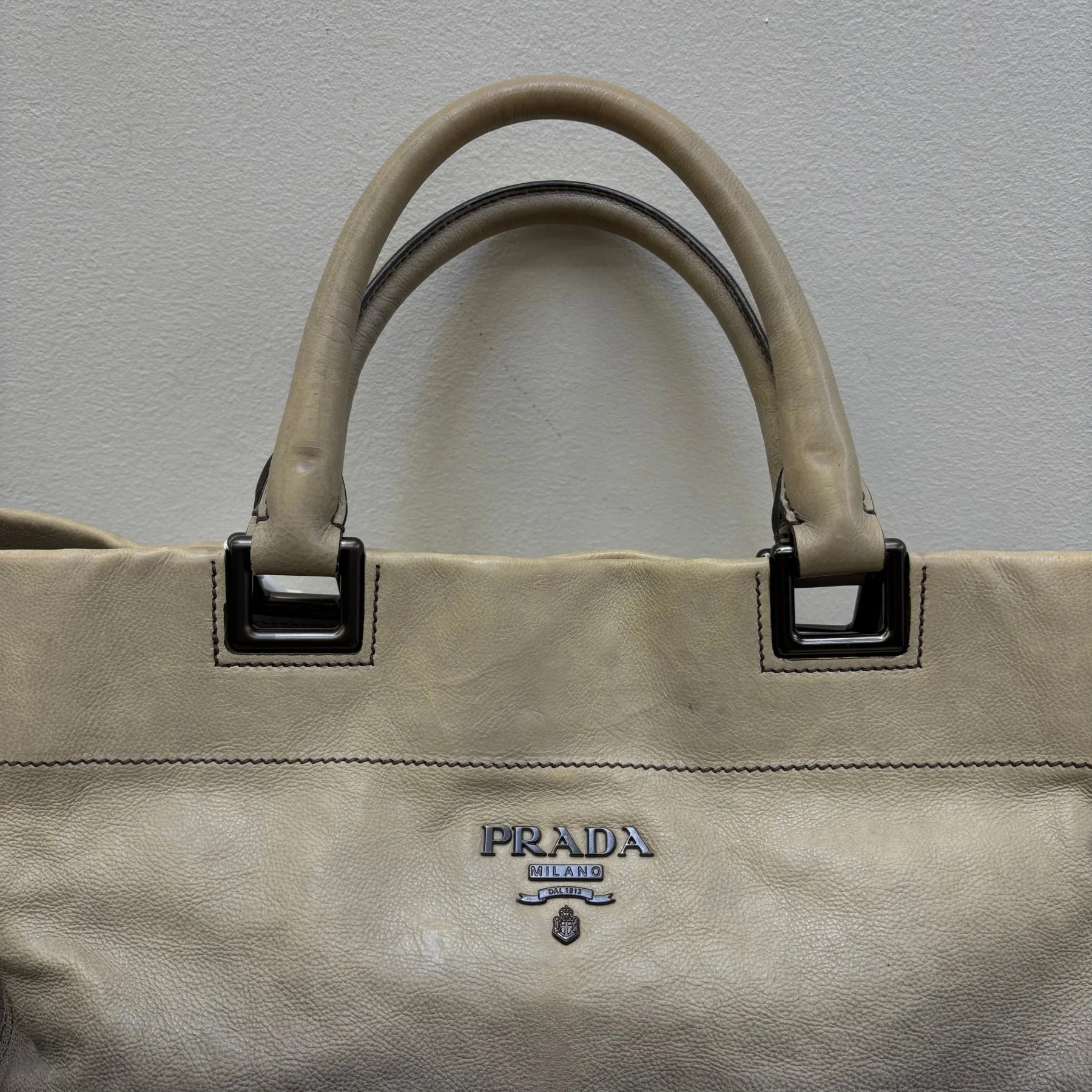Prada Gradient Leather Shoulder Bag - Image 3