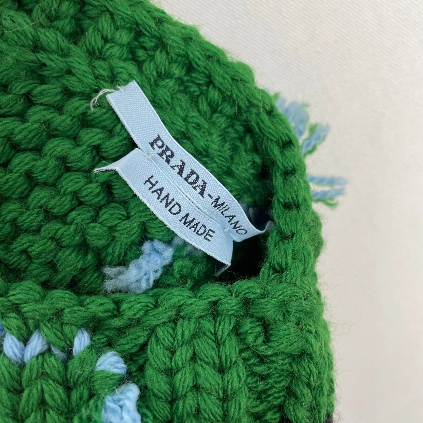 Prada Green Knit Bralette - Image 11