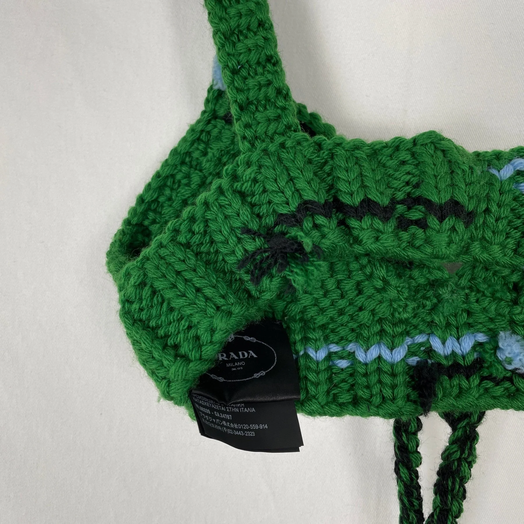 Prada Green Knit Bralette - Image 5
