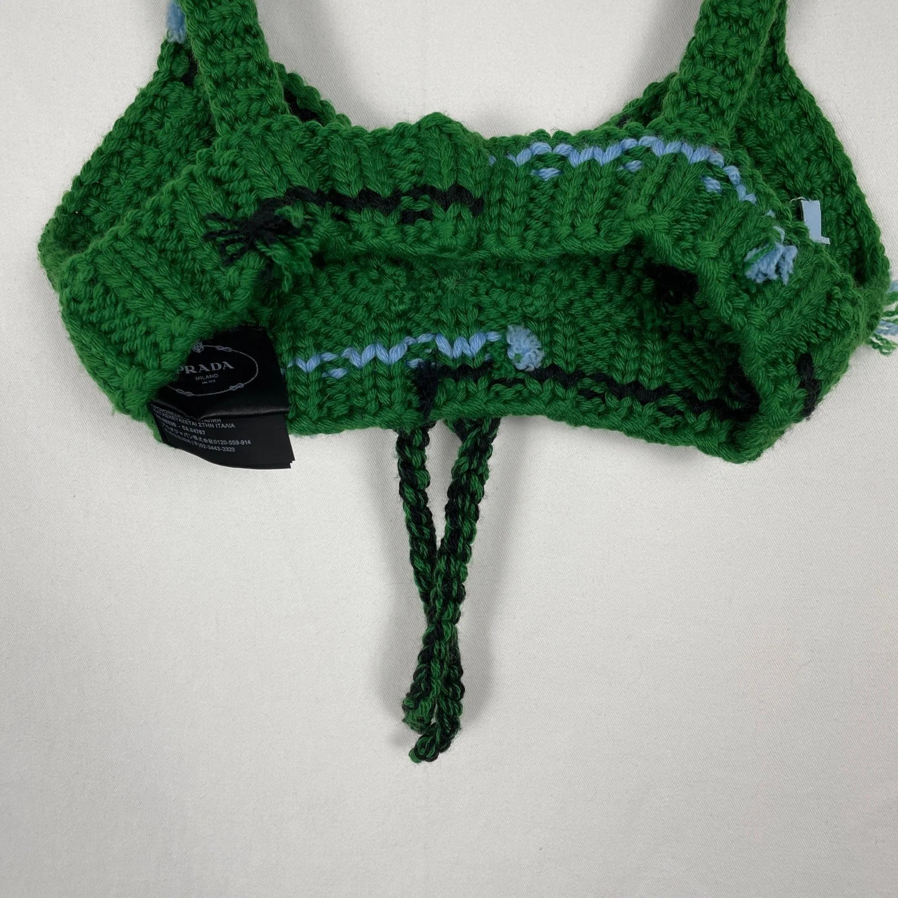 Prada Green Knit Bralette - Image 9