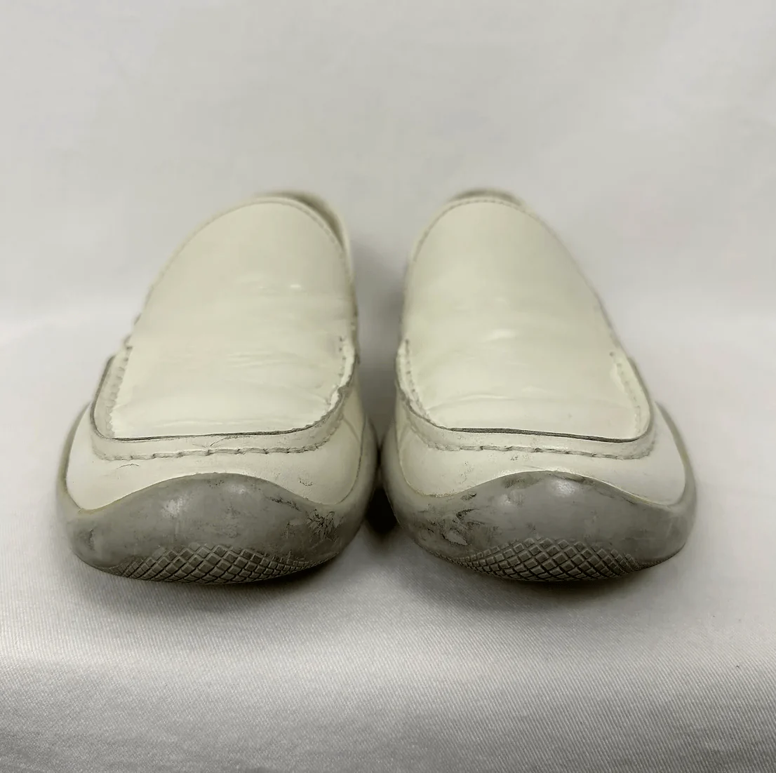 Prada Leather Loafers - Image 2