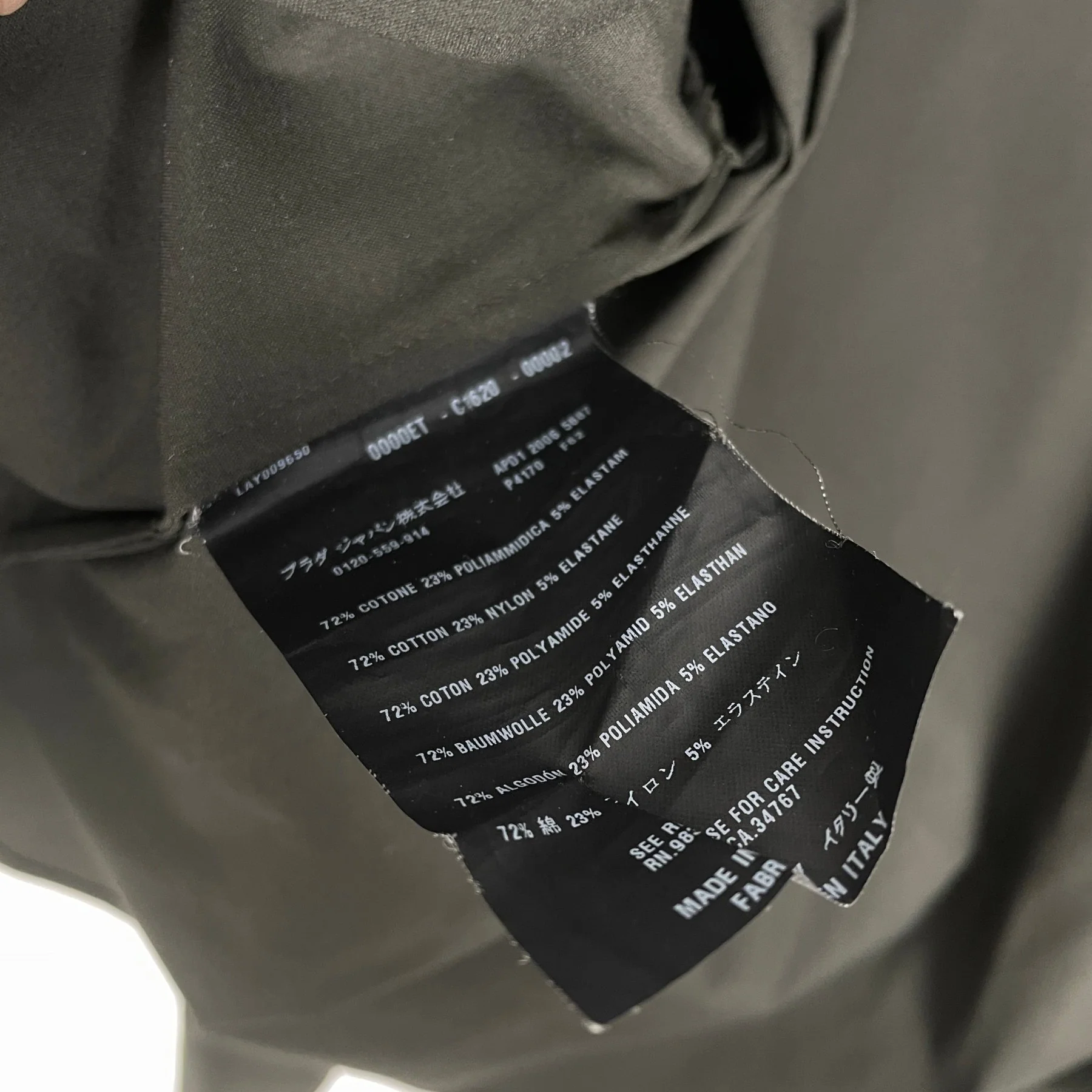 2010s Prada Longsleeve Button Up Shirt - Image 9