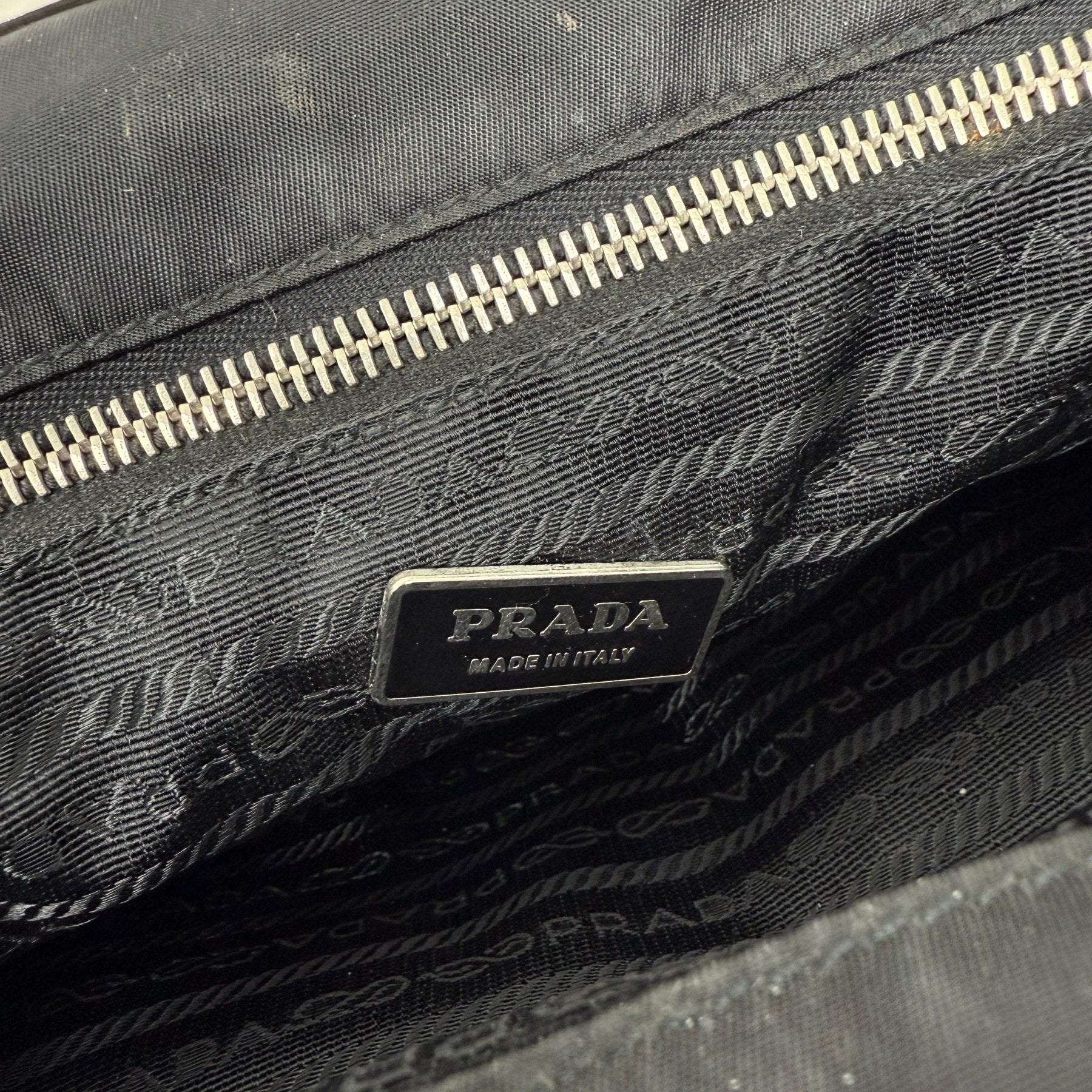 FW04 Prada Cargo Tessuto Bag - Image 10