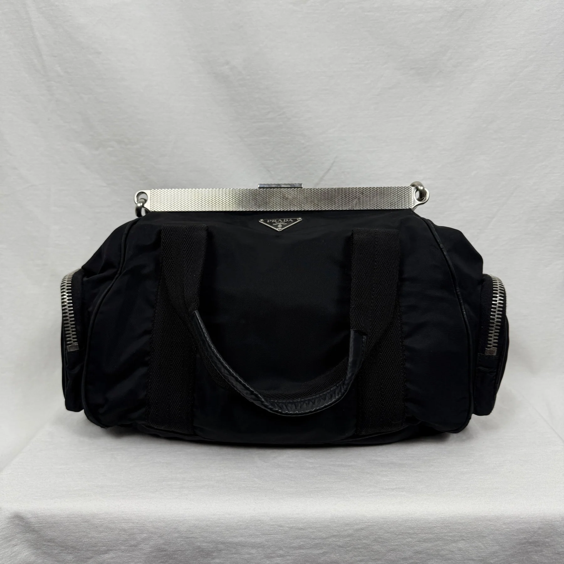 FW04 Prada Cargo Tessuto Bag - Image 2