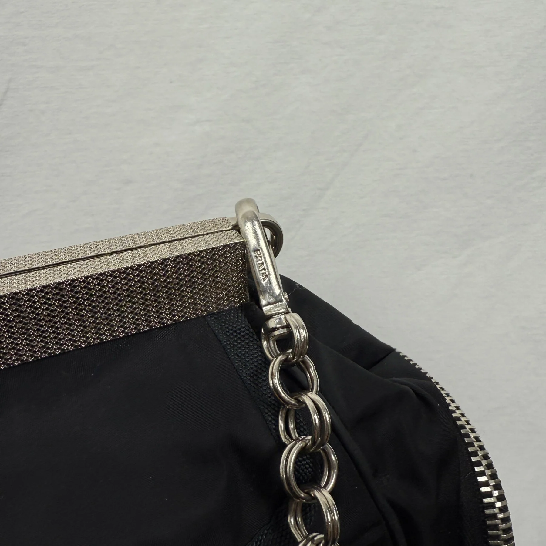 FW04 Prada Cargo Tessuto Bag - Image 8