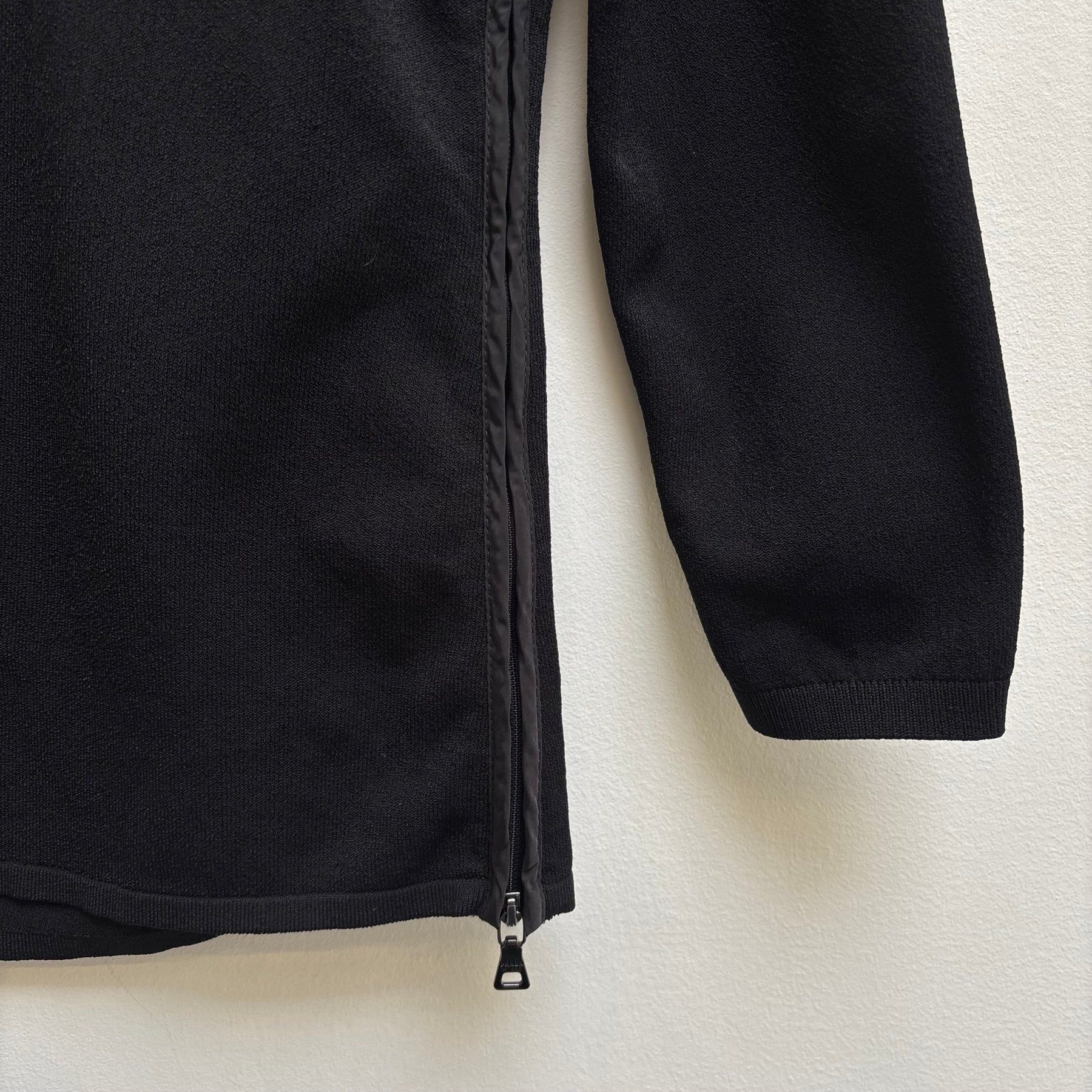 Prada Side Zipper Crewneck Sweater - Image 5