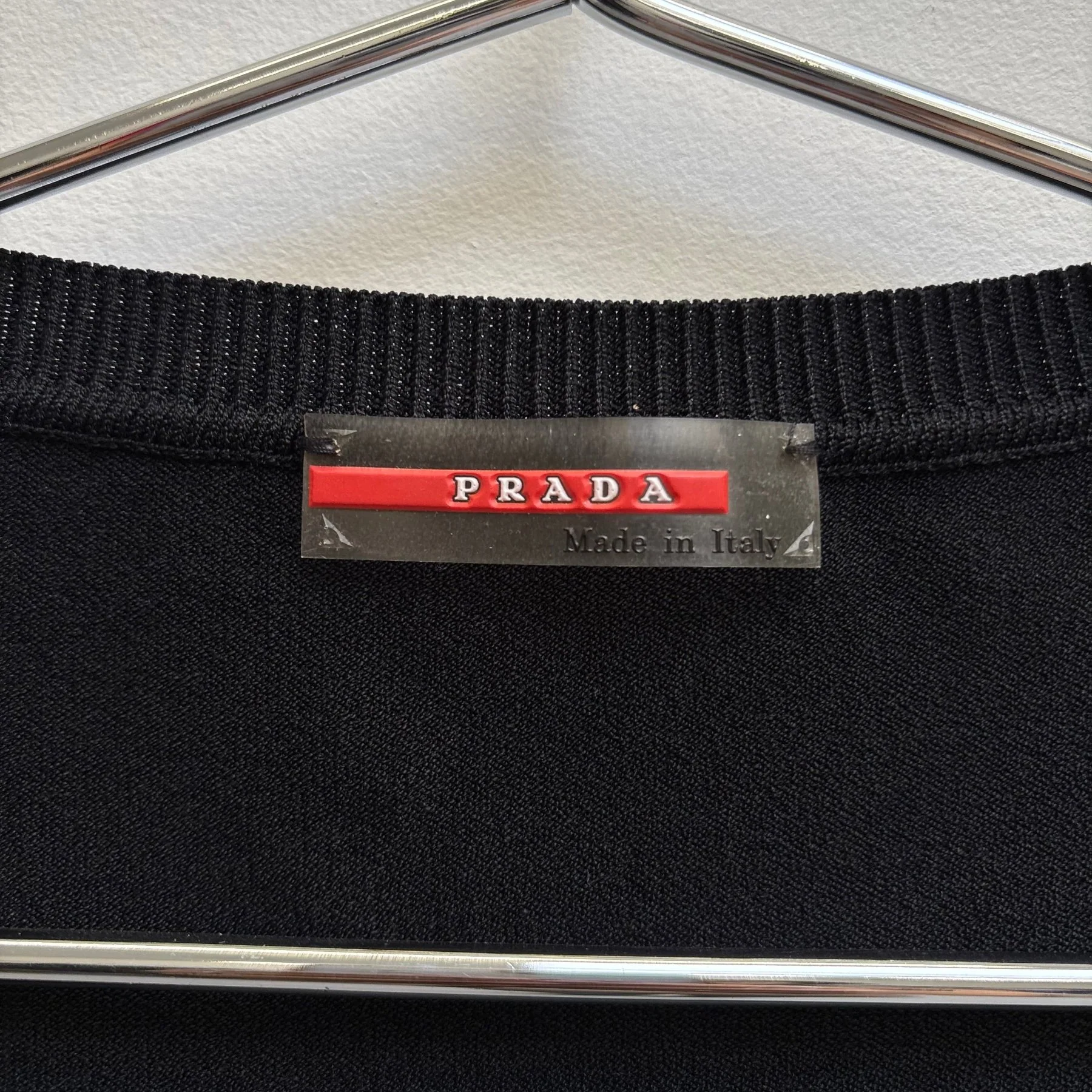 Prada Side Zipper Crewneck Sweater - Image 9