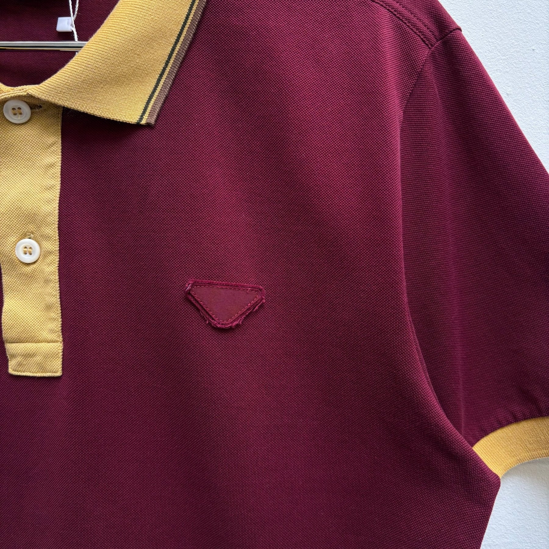 Prada Two Toned Polo Shirt - Image 5