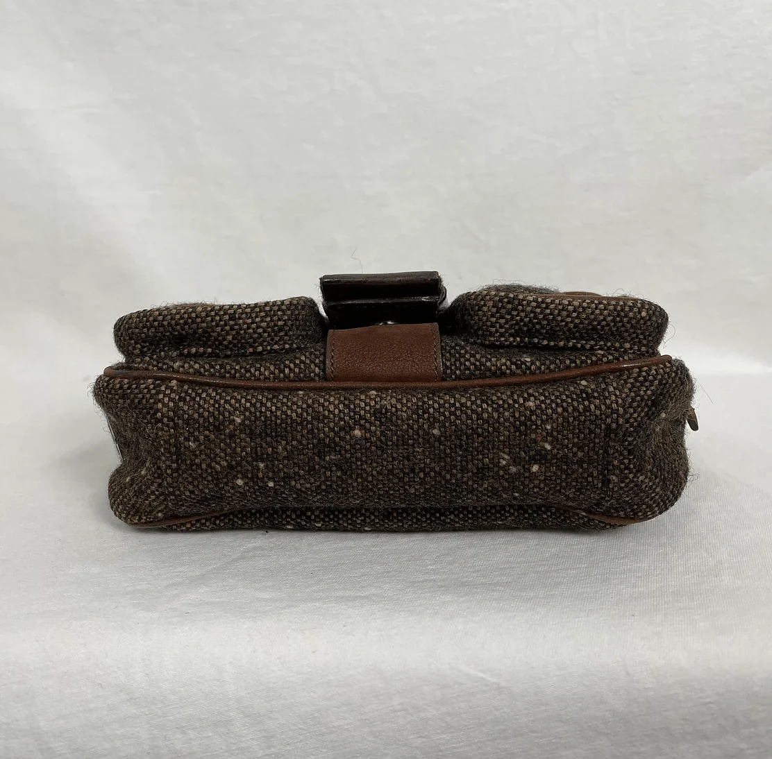 Prada Wool Mini Shoulder Bag - Image 3
