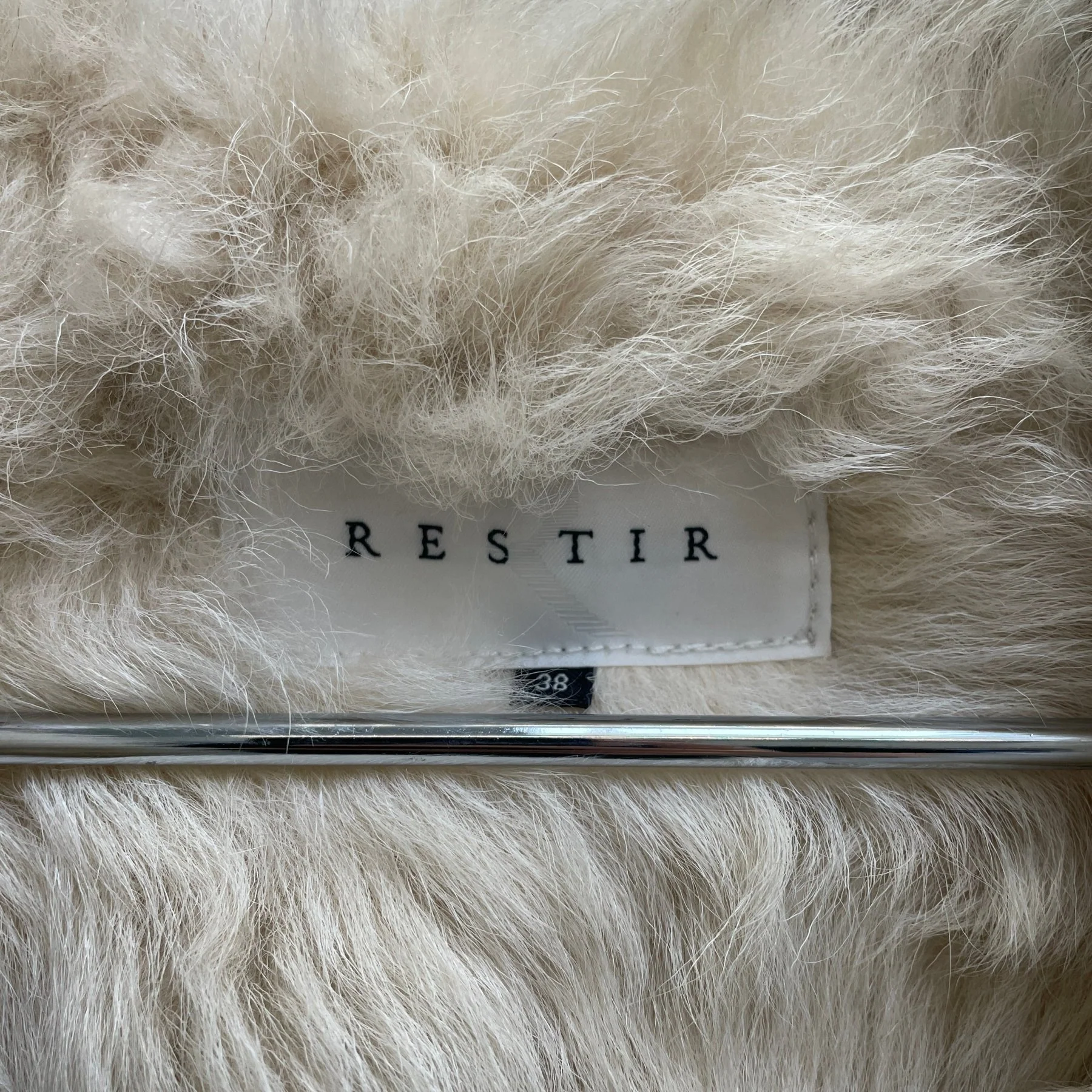 RESTIR SHEEPSKIN PATCHWORK JACKET - Image 10