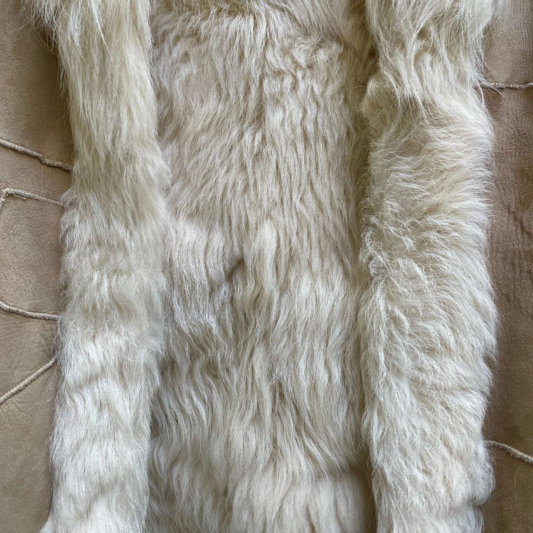 RESTIR SHEEPSKIN PATCHWORK JACKET - Image 4
