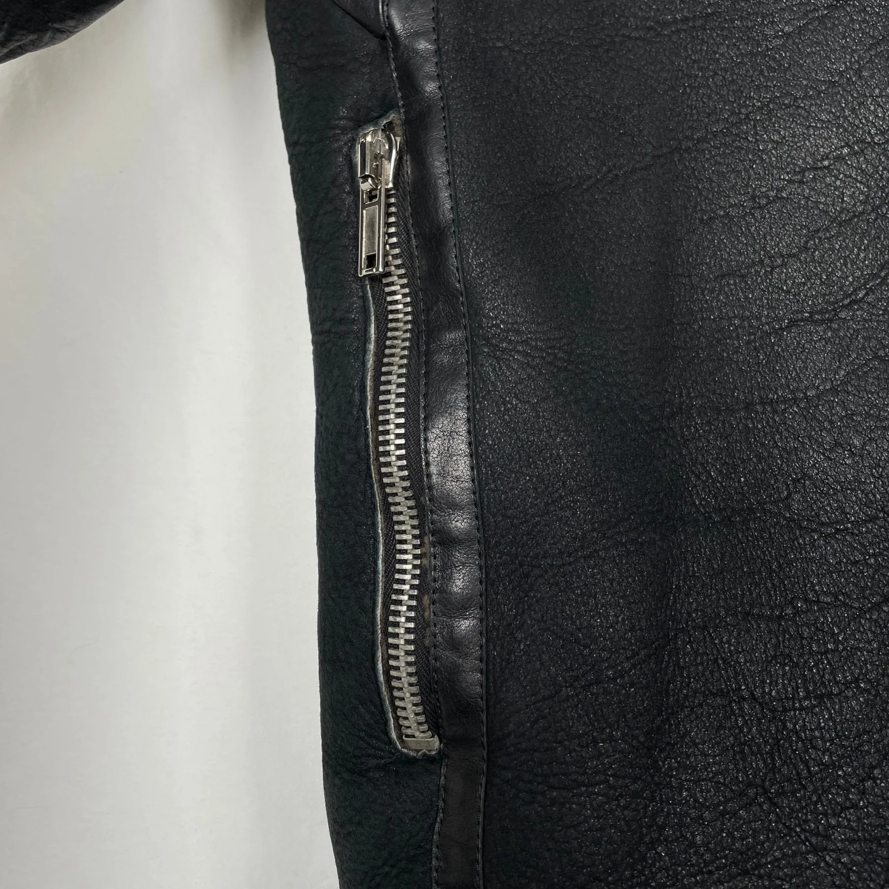 FW12 Rick Owens "Mountain" Shearling Jacket - Image 4