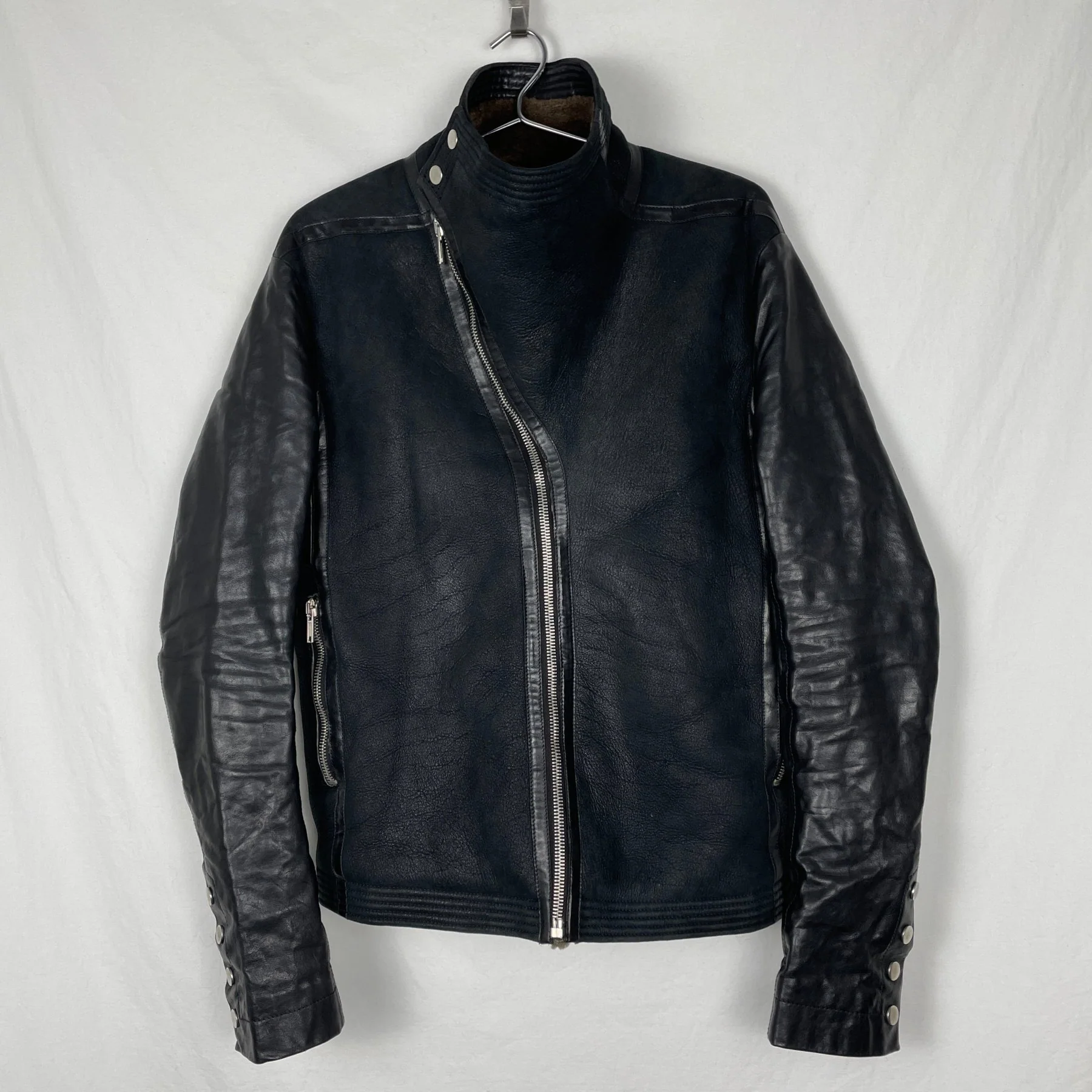 FW12 Rick Owens "Mountain" Shearling Jacket - Image 6