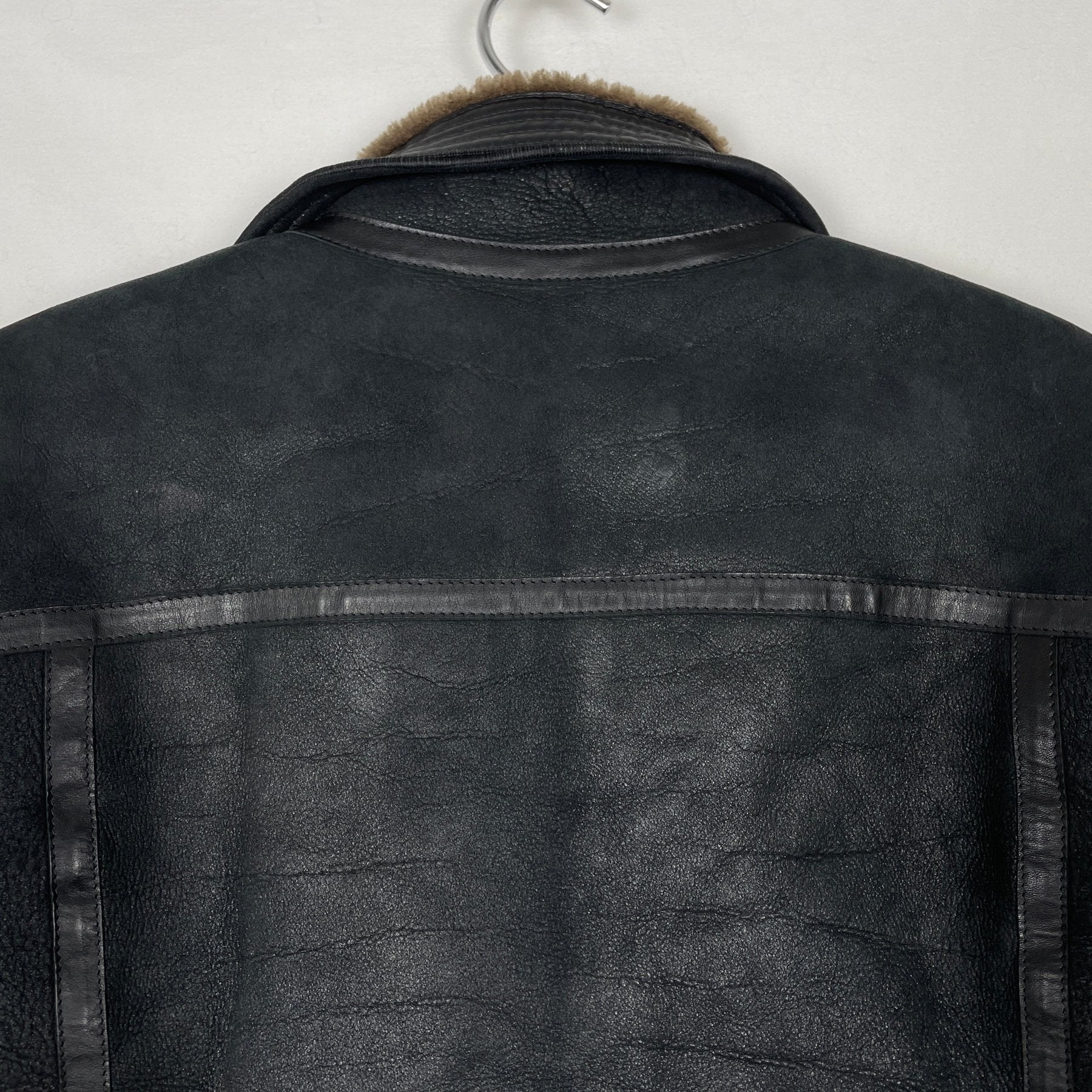 FW12 Rick Owens "Mountain" Shearling Jacket - Image 8